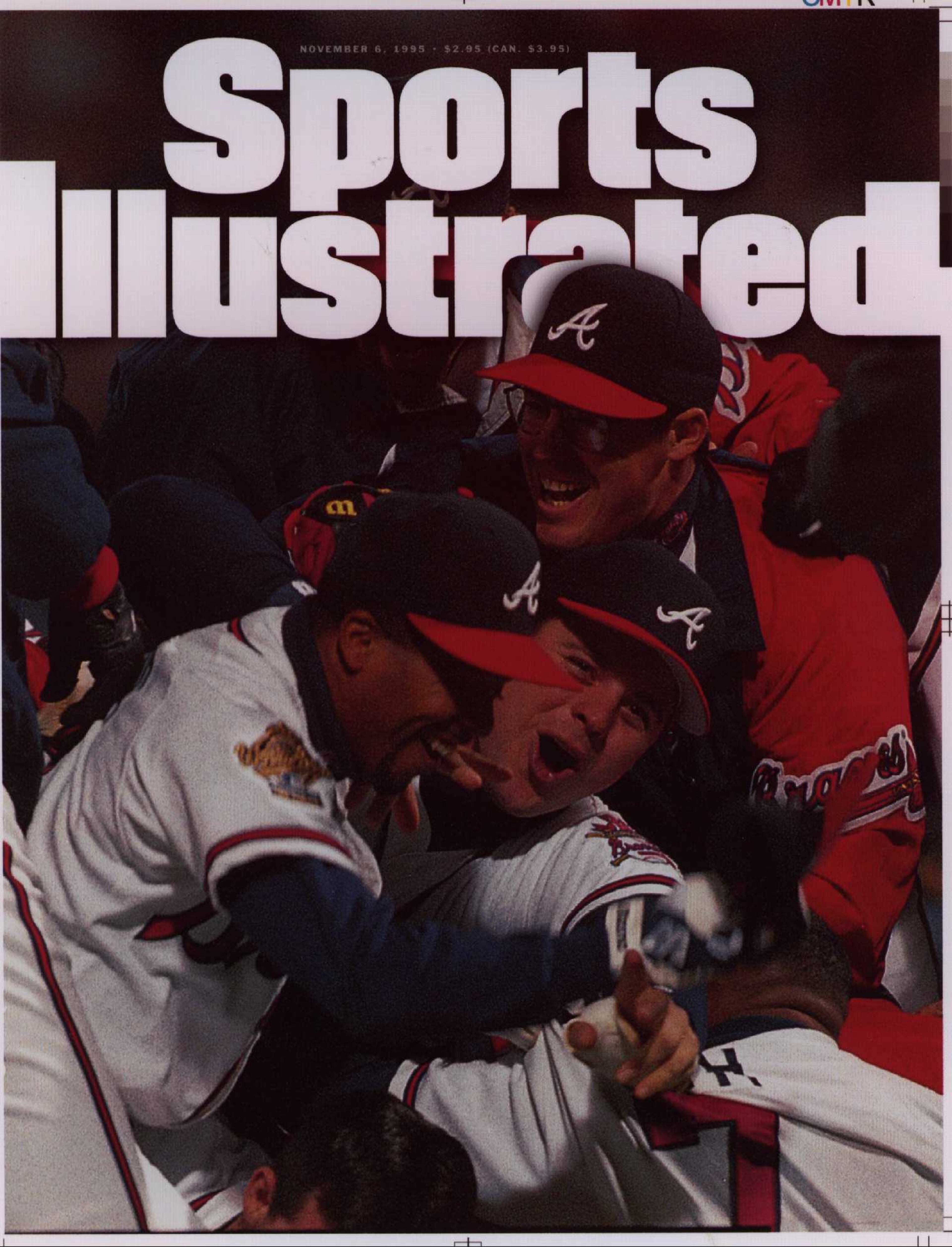 The Sports Illustrated cover after the Braves won the championship.