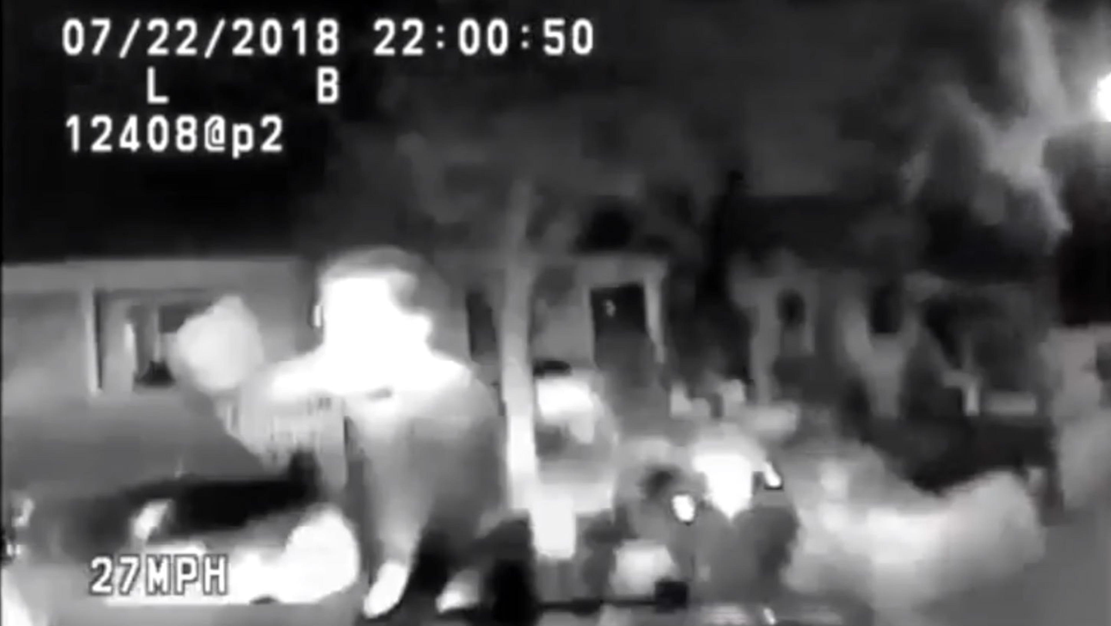 A 16-year-old Sacramento boy is struck by a patrol car July 22, 2018, in the city. The teen was fleeing from officers on foot when the patrol officer veered onto the sidewalk in what investigators have found to be an unintentional collision precipitated by speed.