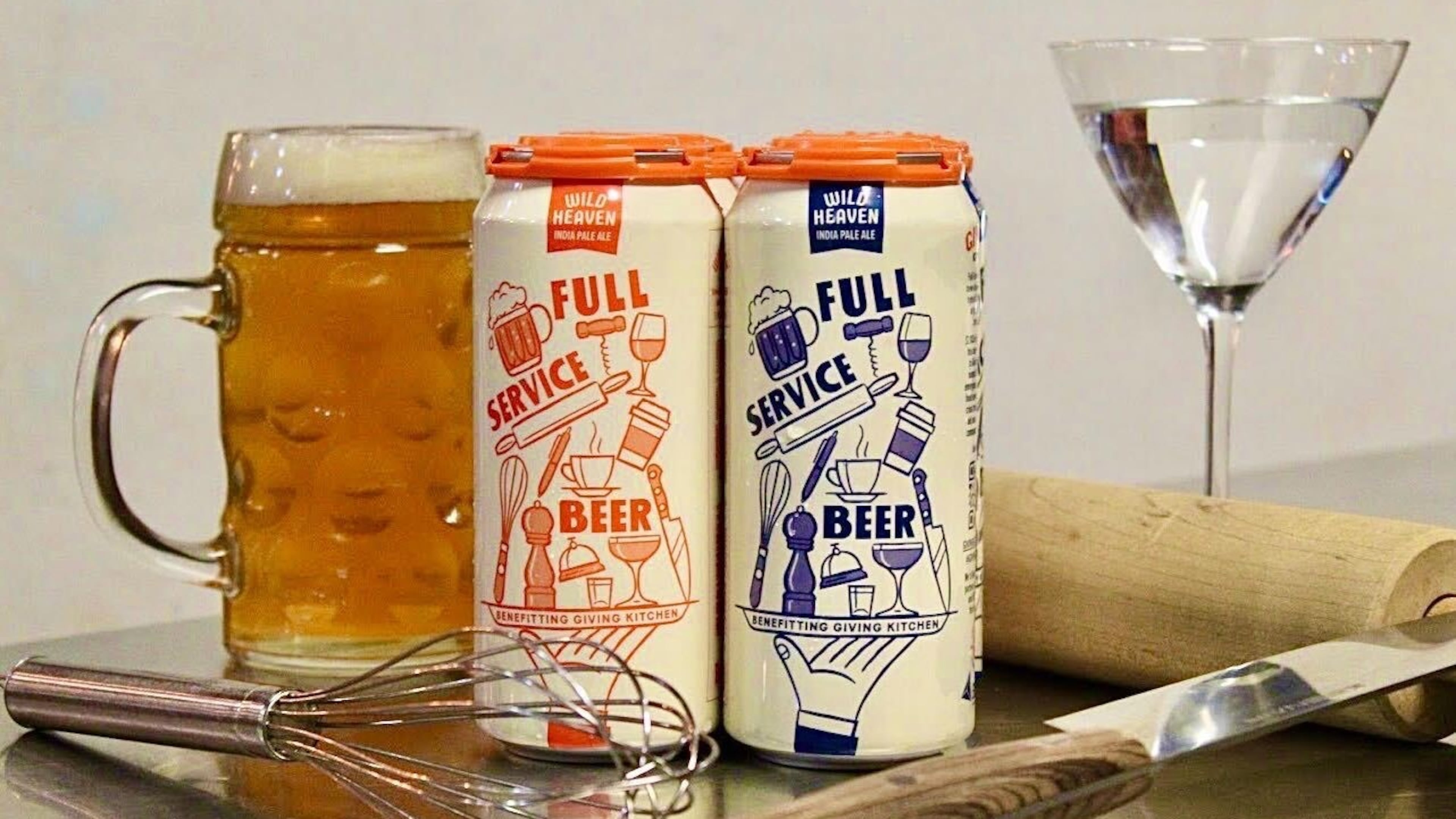 Wild Heaven recently collaborated with Giving Kitchen to create a hybrid IPA called Full Service Beer.
Courtesy of Wild Heaven Beer