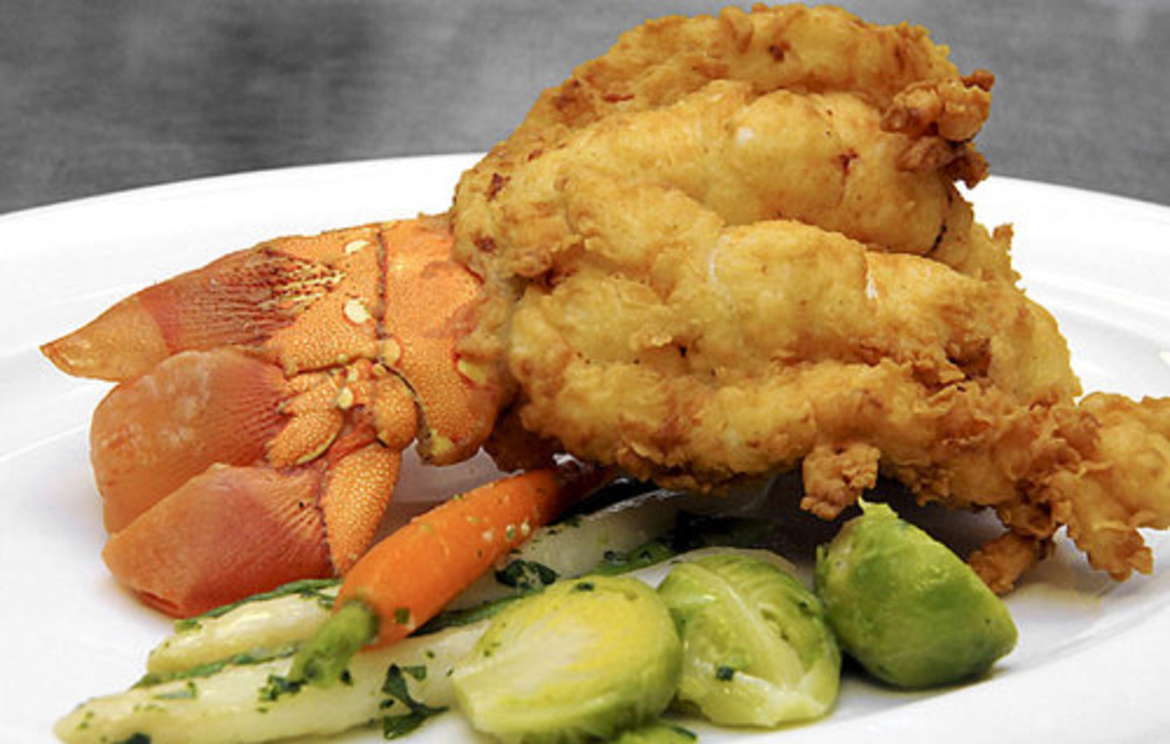 The fried lobster tail was one of Pano's & Paul's signature dishes.