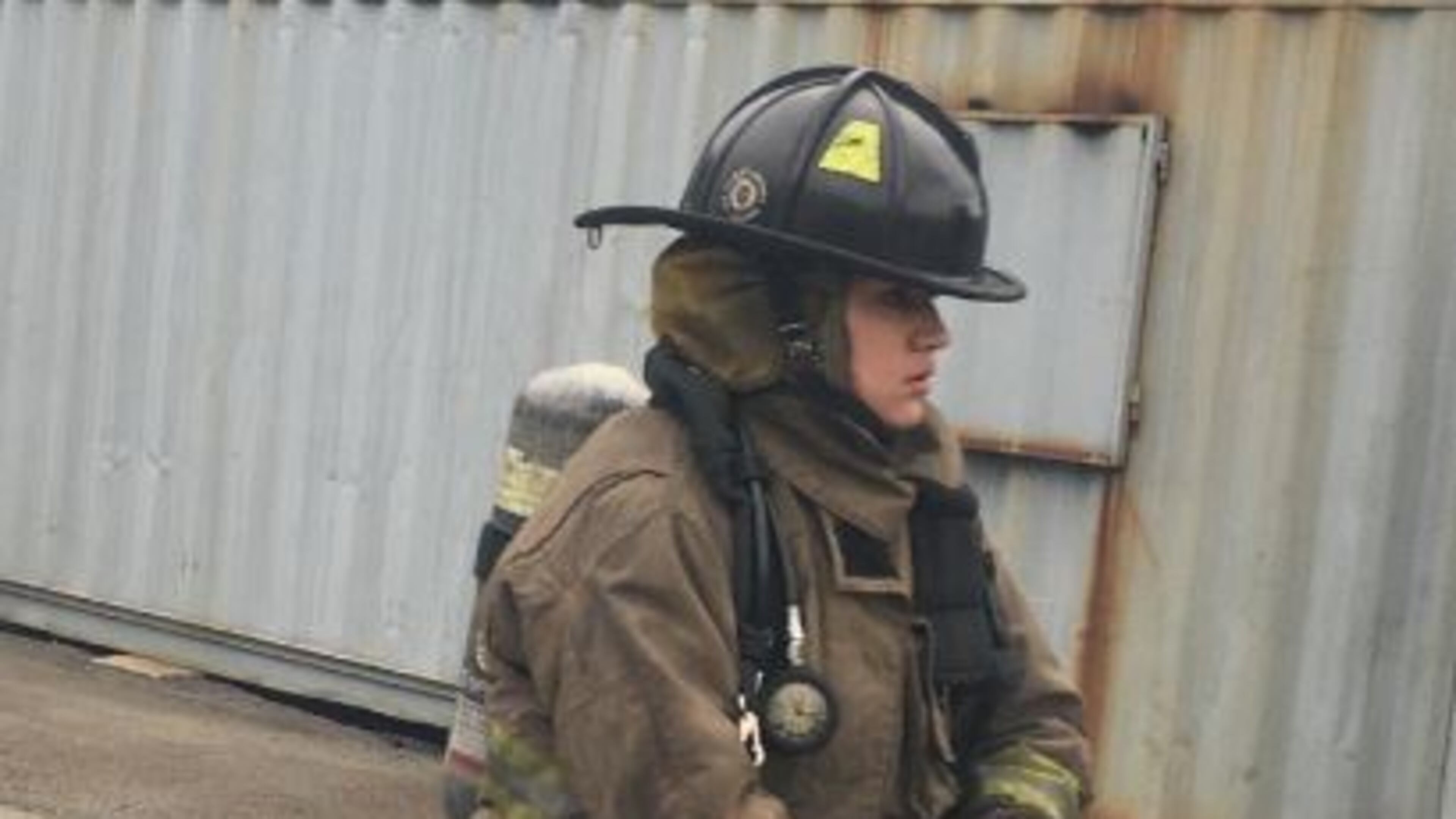 Jessica Vanegas is Paulding County's first female fire recruit in 10 years. (Credit: Channel 2 Action News)