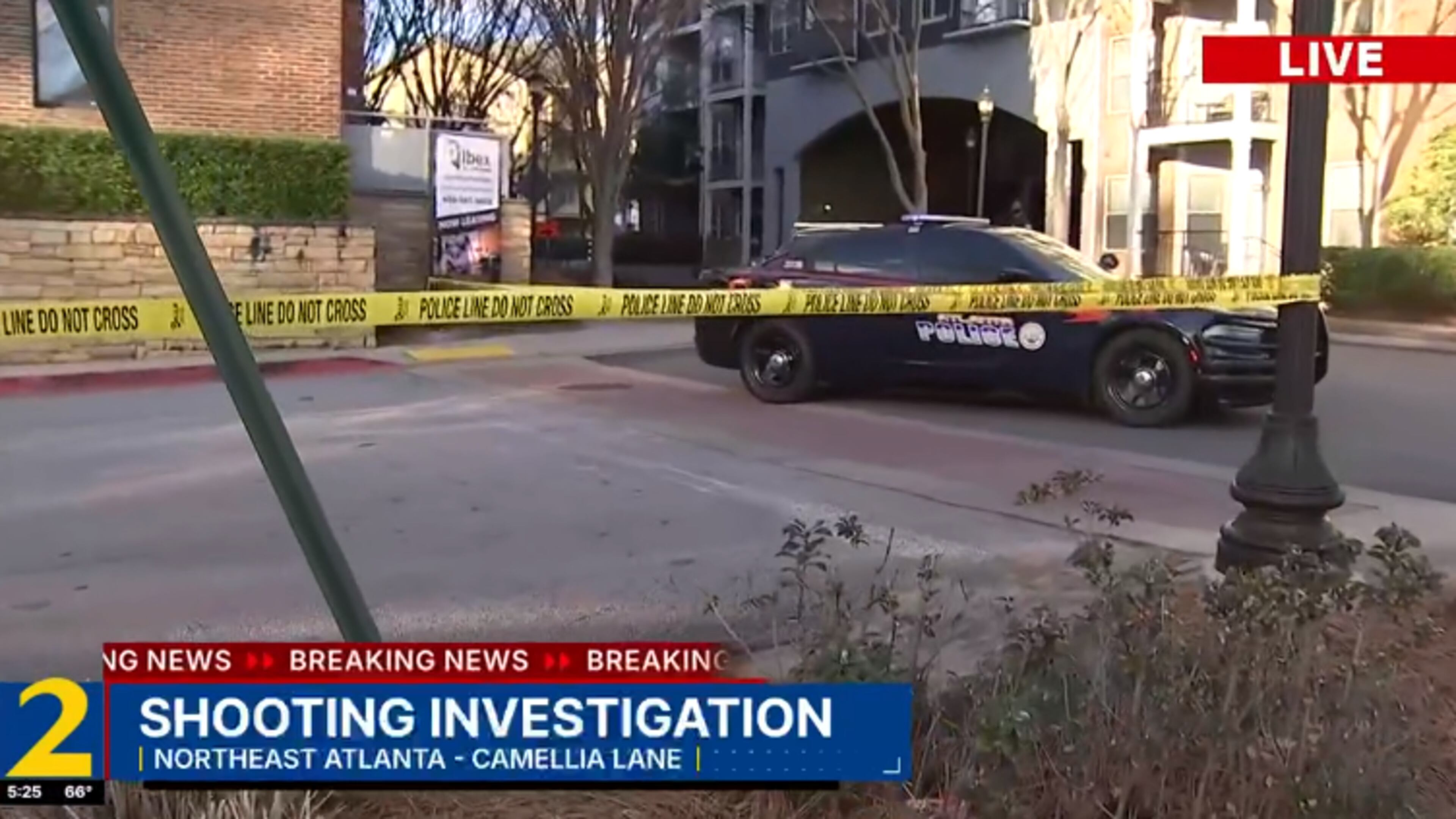 The fatal shooting happened around 4:20 p.m. Friday on Camellia Lane.