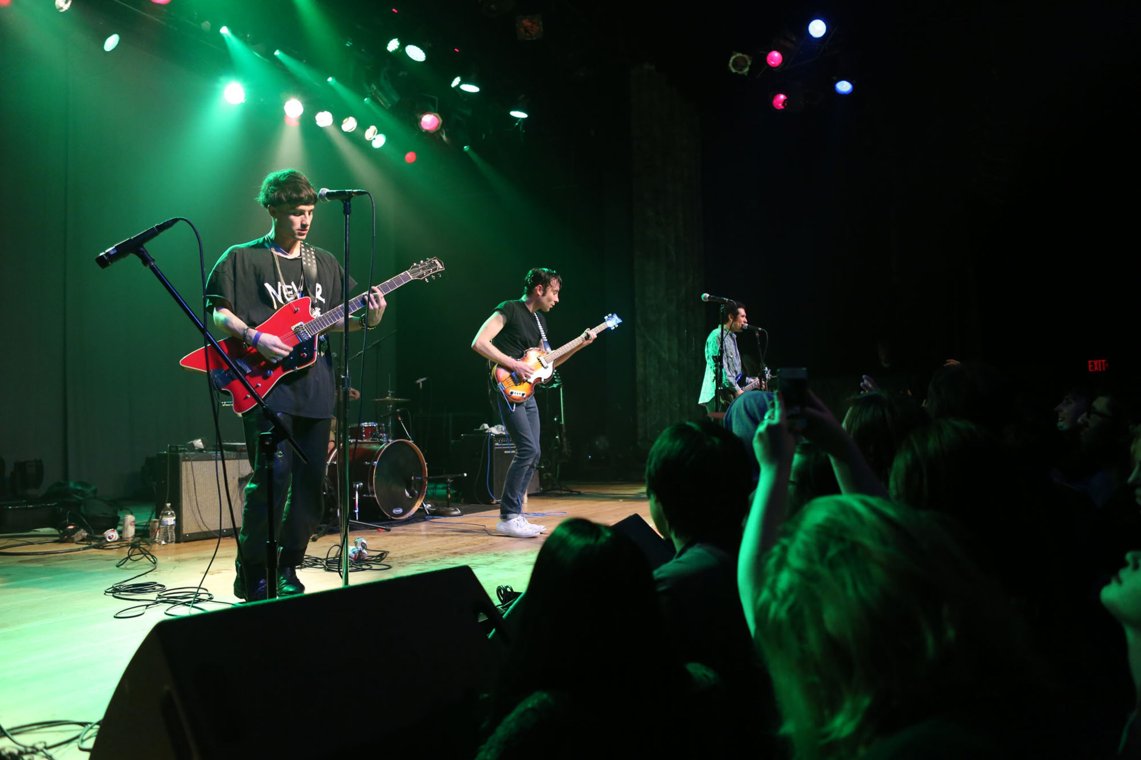 The provocative, self-described "flower punk" indie rock band and Atlanta natives, Black Lips rock out to a sold out audience at the Variety Playhouse on March 7, 2014.