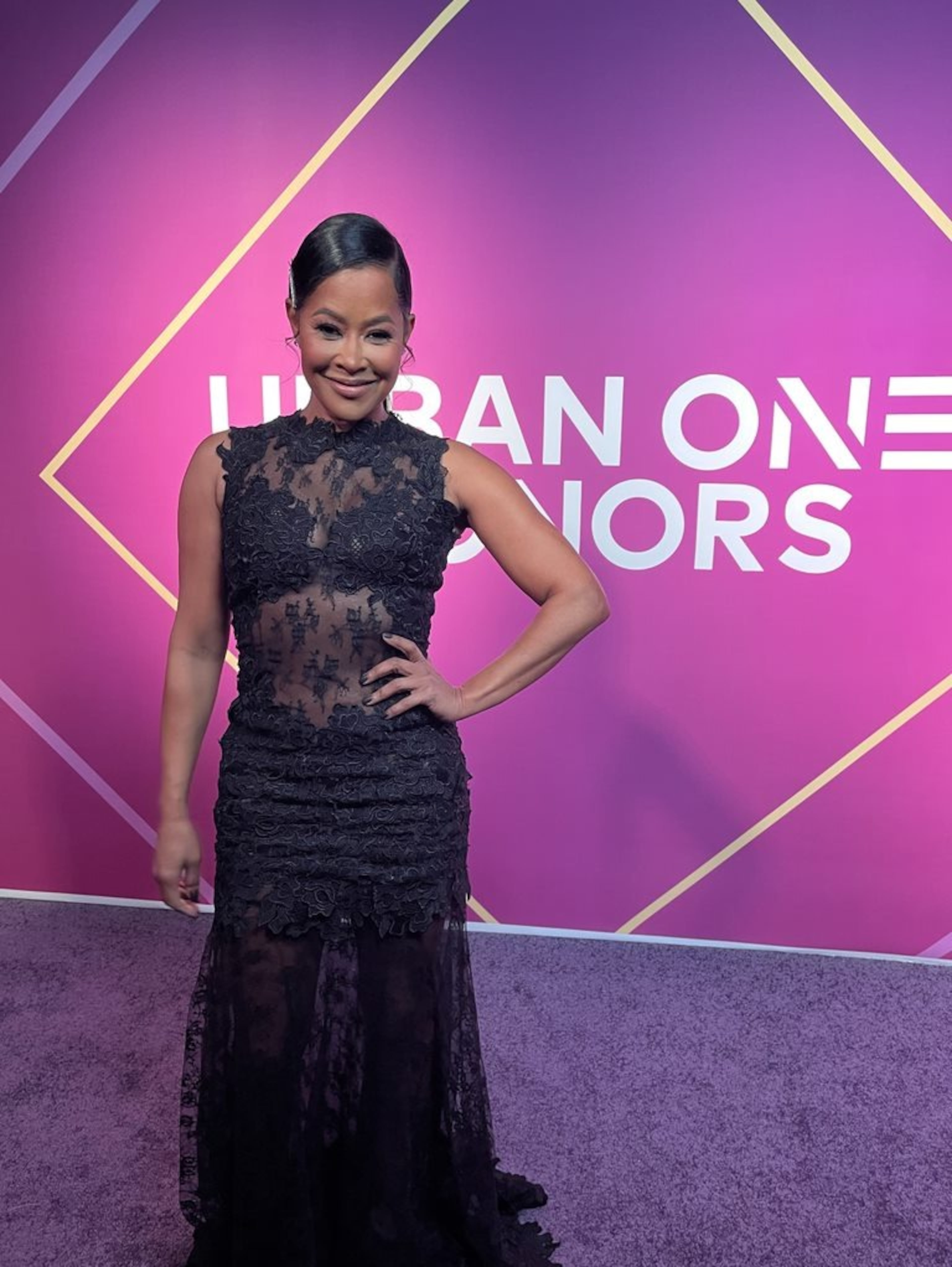 Lisa Wu at the Urban One Honors red carpet (2022)
