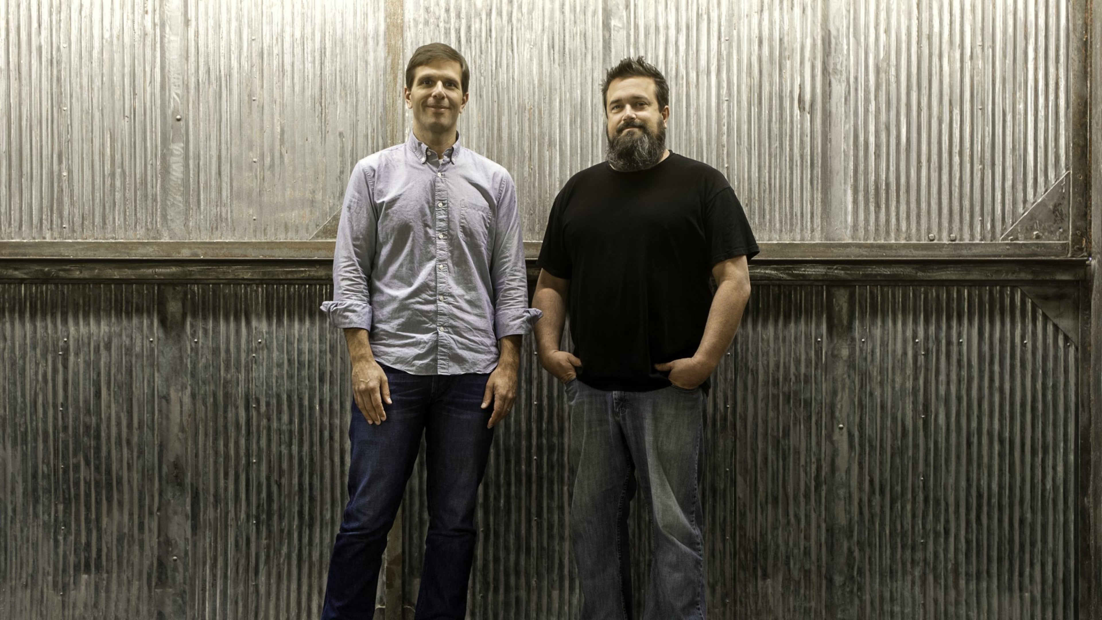 Josh Clark and Chuck Bryant host the popular podcast “Stuff You Should Know” produced by Atlanta-based media company How Stuff Works at Ponce City Market twice a week. CONTRIBUTED BY DYLAN FAGAN