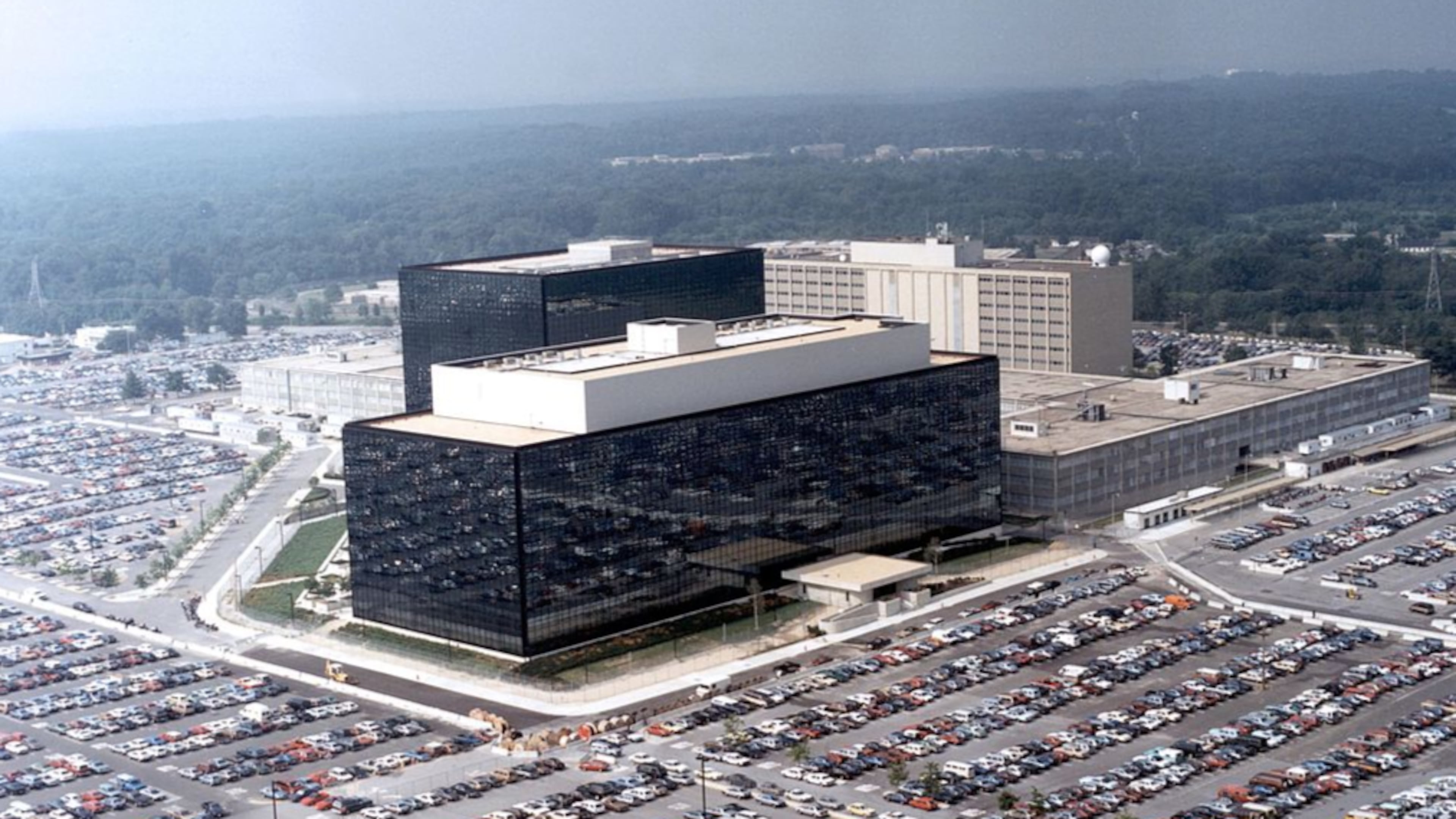This photo shows the National Security Agency (NSA) headquarters in Fort Meade, Maryland. The NSA is accusing a 25-year-old woman of leaking classified information to the news media. Reality Leigh Winner was arrested Monday and charged with ‘gathering, transmitting or losing defense information.’