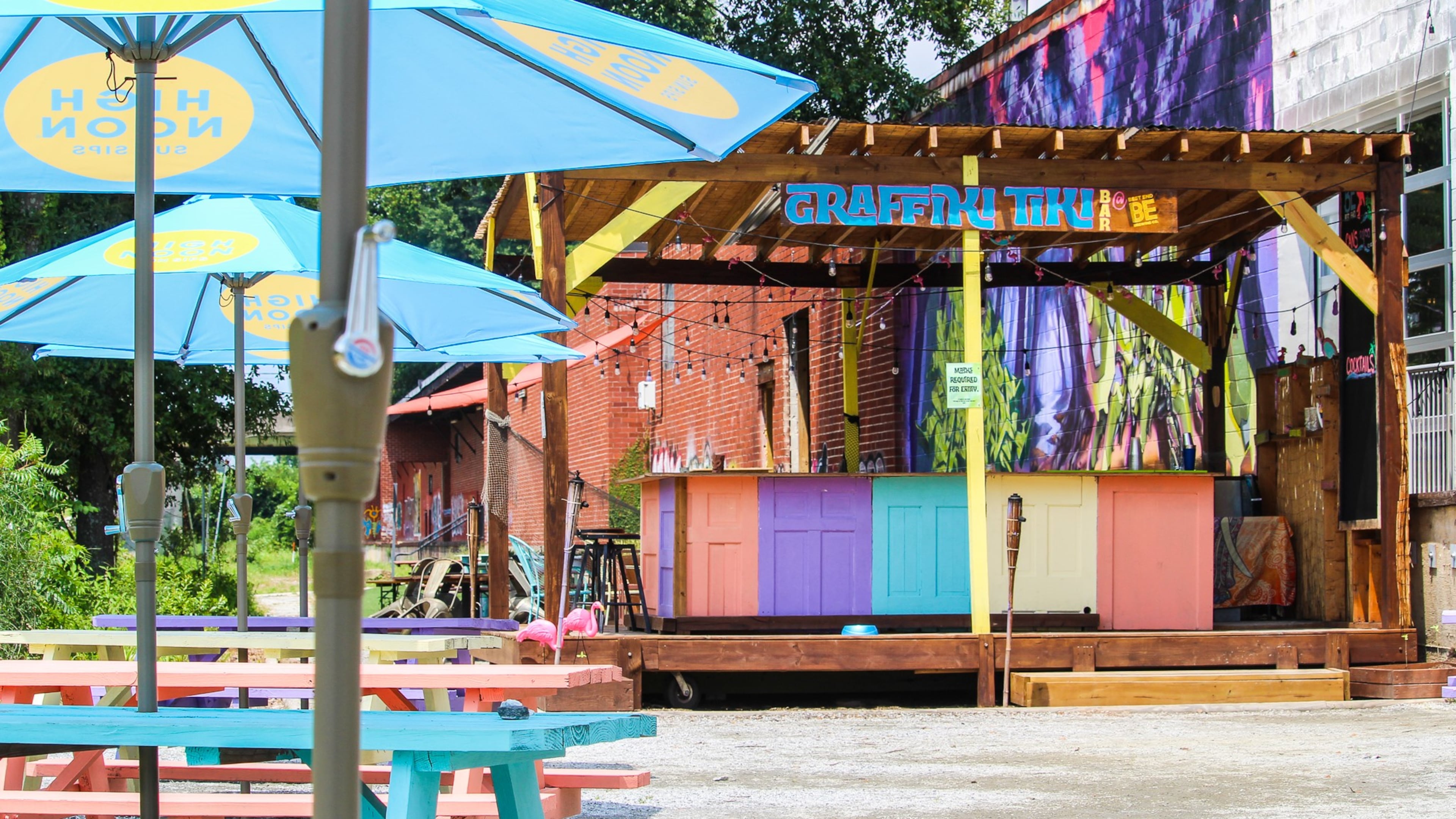 The new tiki bar at Best End Brewing. / Courtesy of Best End Brewing
