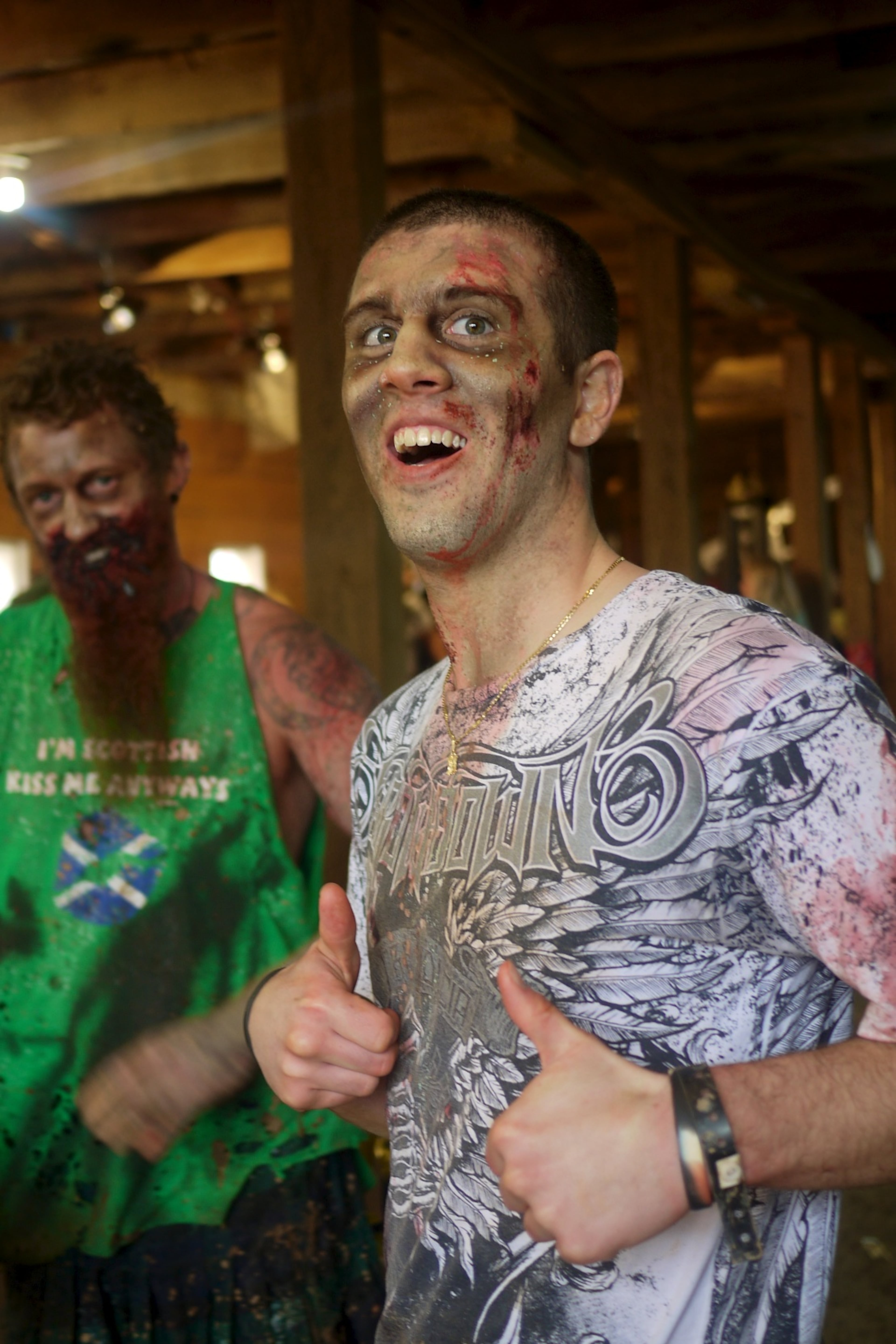 Here are some more photos from the zombie-infested 5K adventure race, Run for Your Lives.