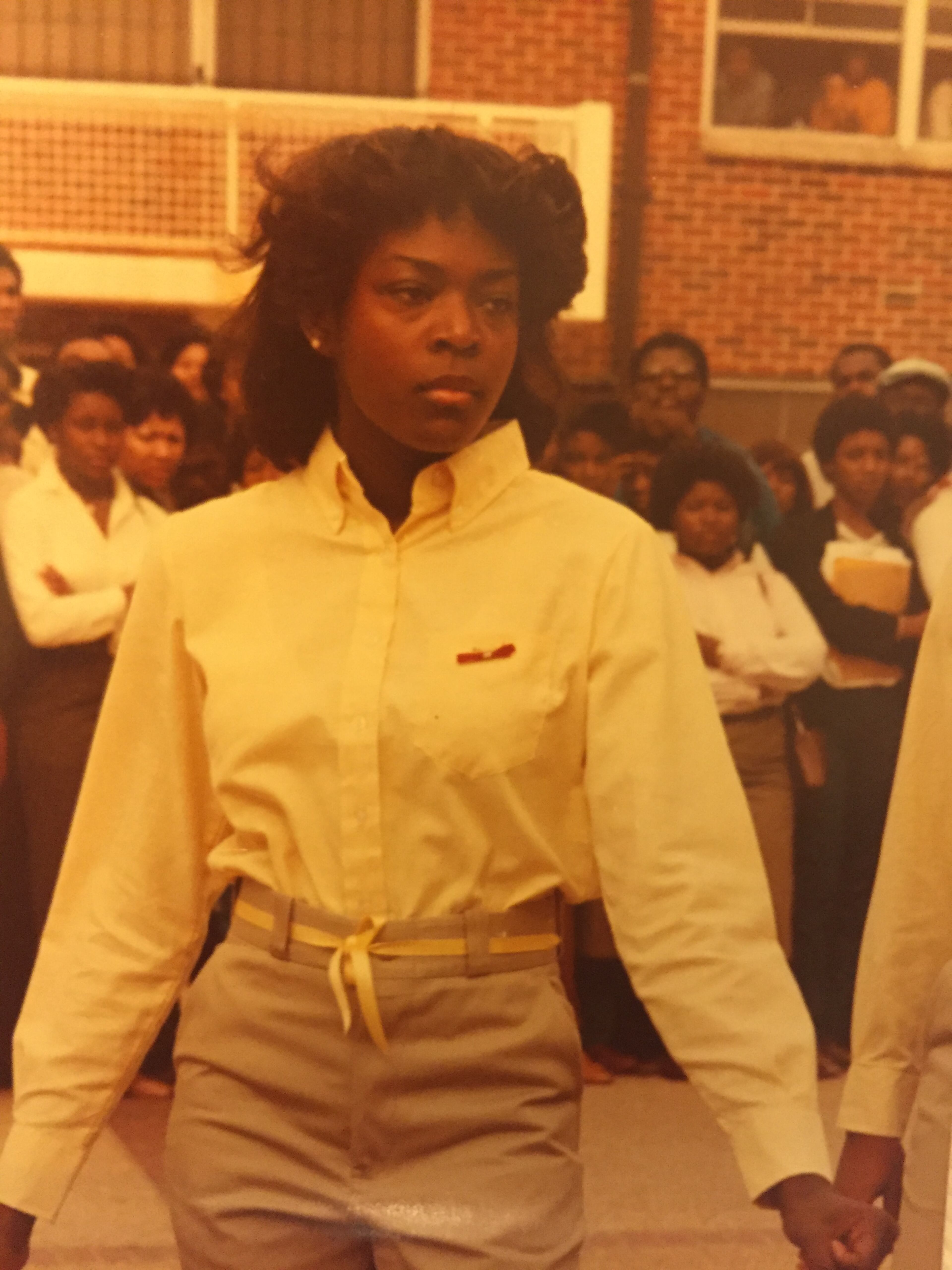 Alabama State's Dana Price. "During our probate show," she said. "We were officially ducks!"