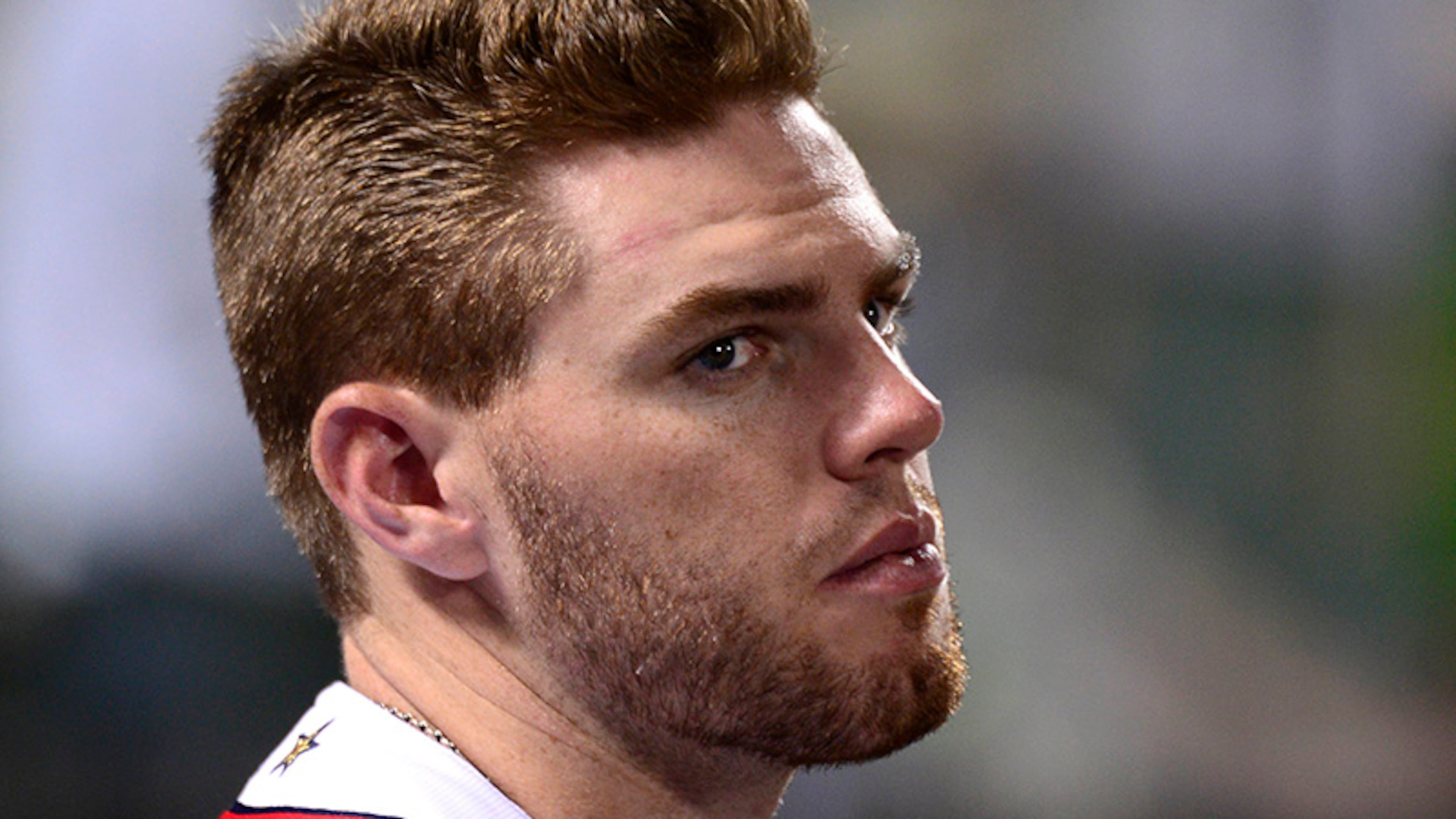 Braves first baseman Freddie Freeman was one of four Braves starters to go down in a three-game span last week.