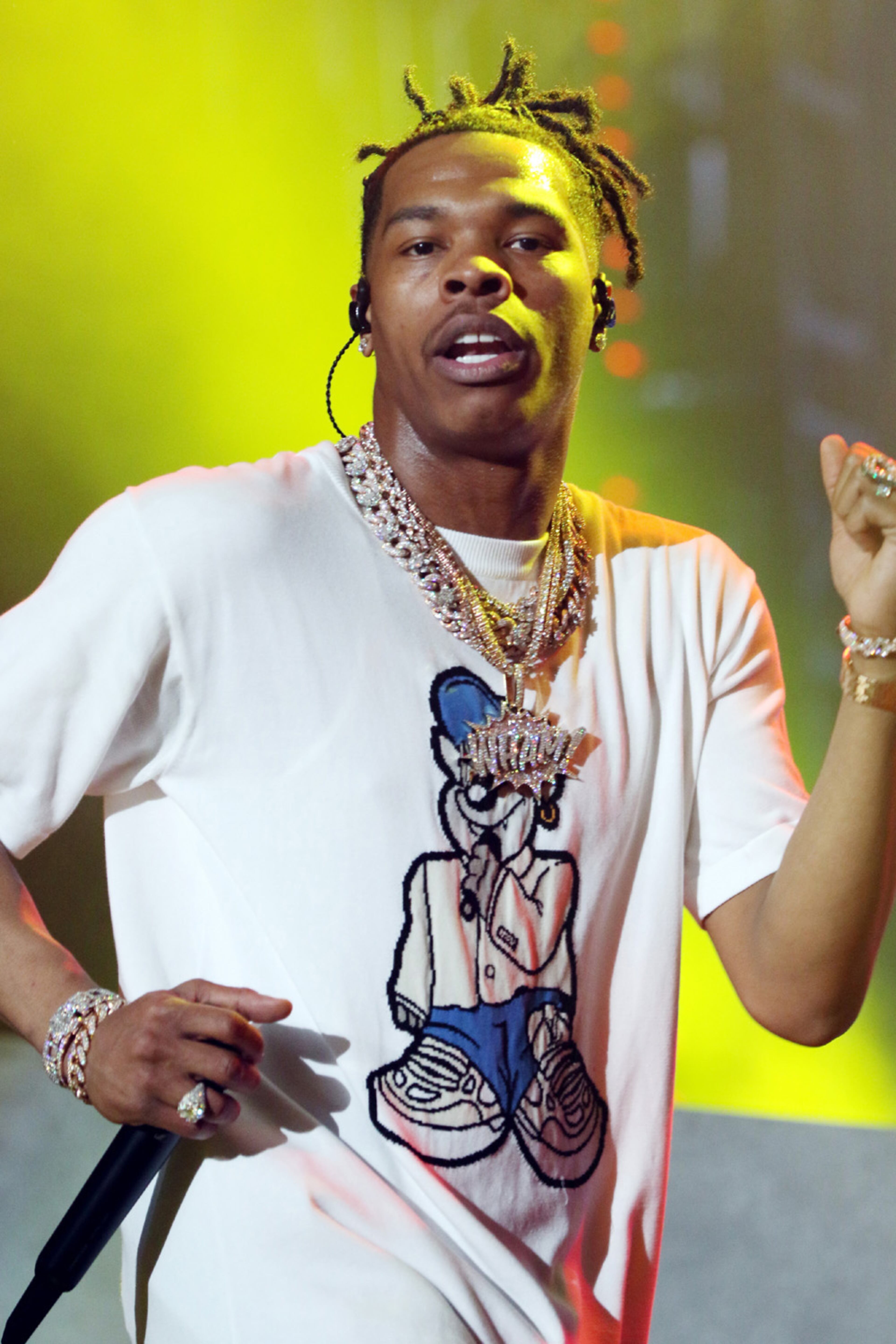 Rapper and Atlanta native Lil Baby graduated from Booker T. Washington High School. (Photo: Robb Cohen for The Atlanta Journal-Constitution)