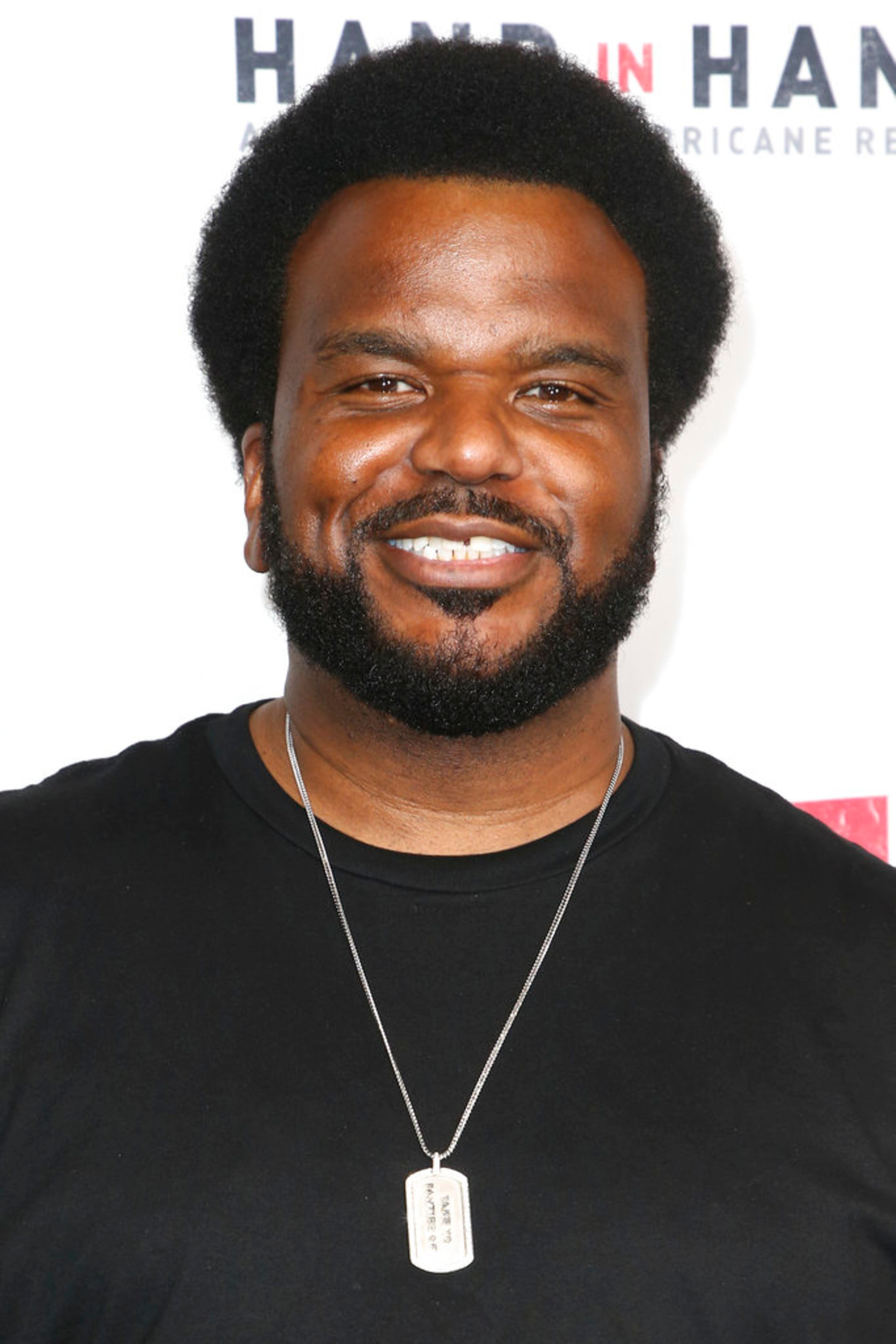 Craig Robinson attends the Hand in Hand: A Benefit for Hurricane Harvey Relief held at Universal Studios Back Lot on Tuesday, Sept. 12, 2017 in Universal City, Calif. (Photo by John Salangsang/Invision/AP)
