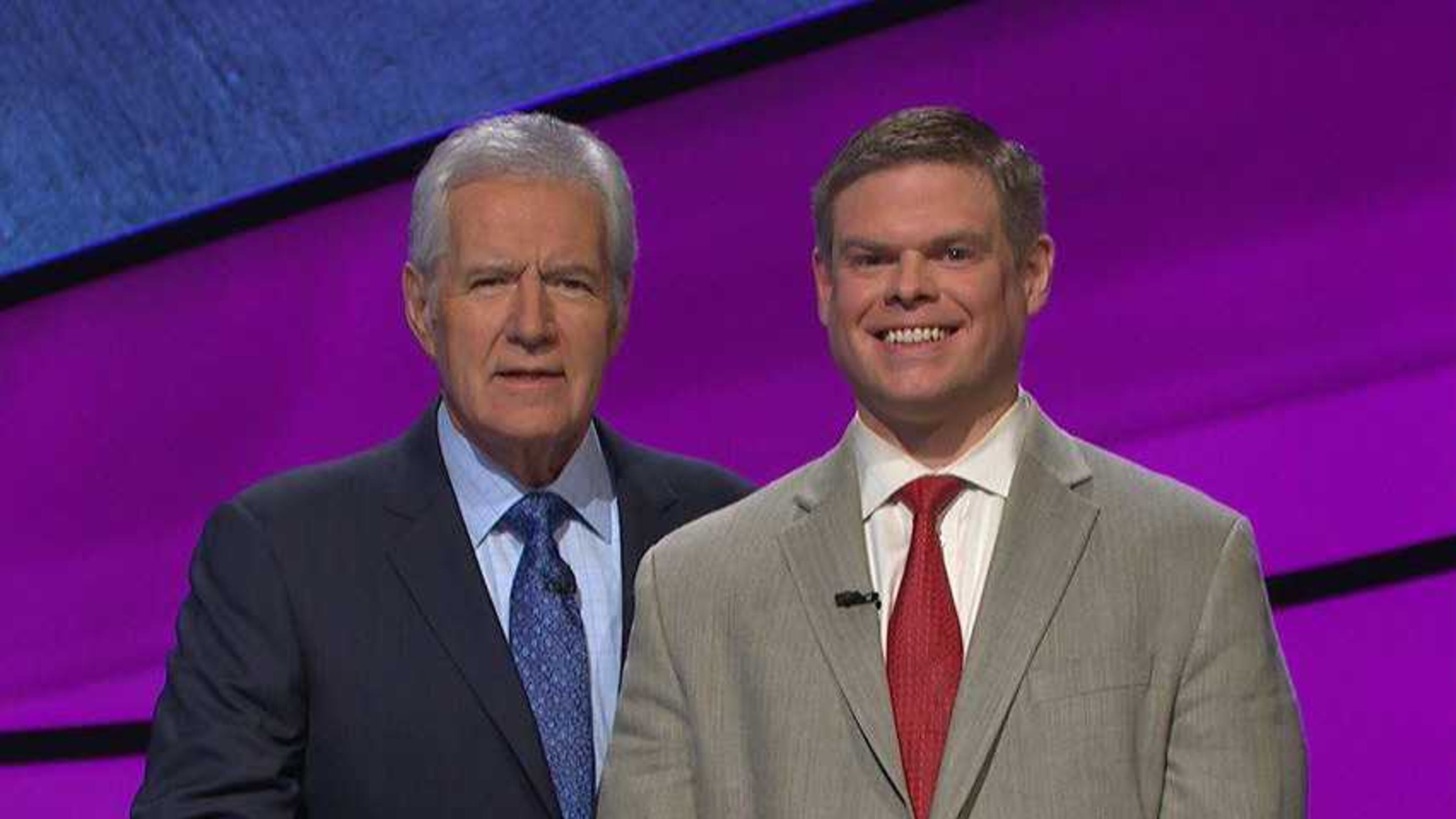 Lane Flynn, right, chairman of the DeKalb County GOP