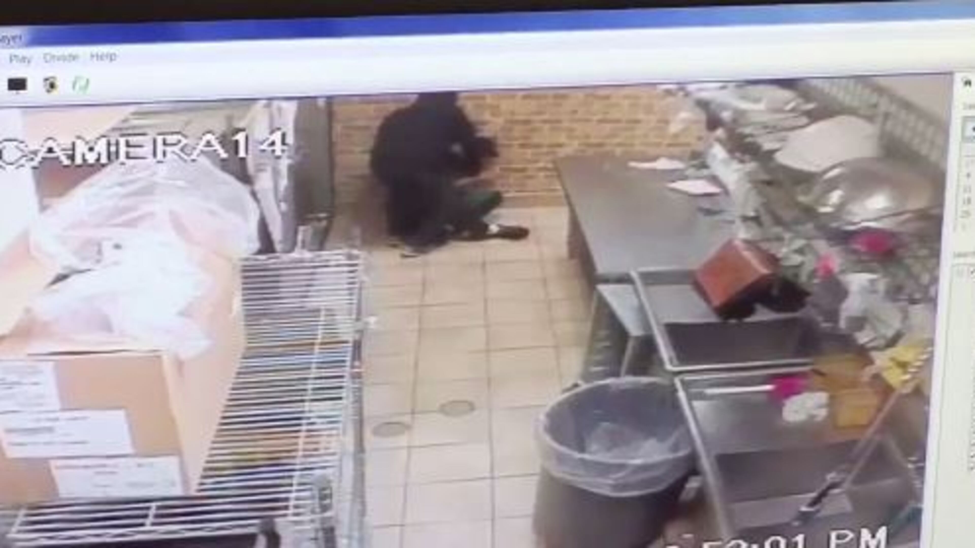 A Subway robbery turned violent after he couldn't open a safe. (Credit: Channel 2 Action News)
