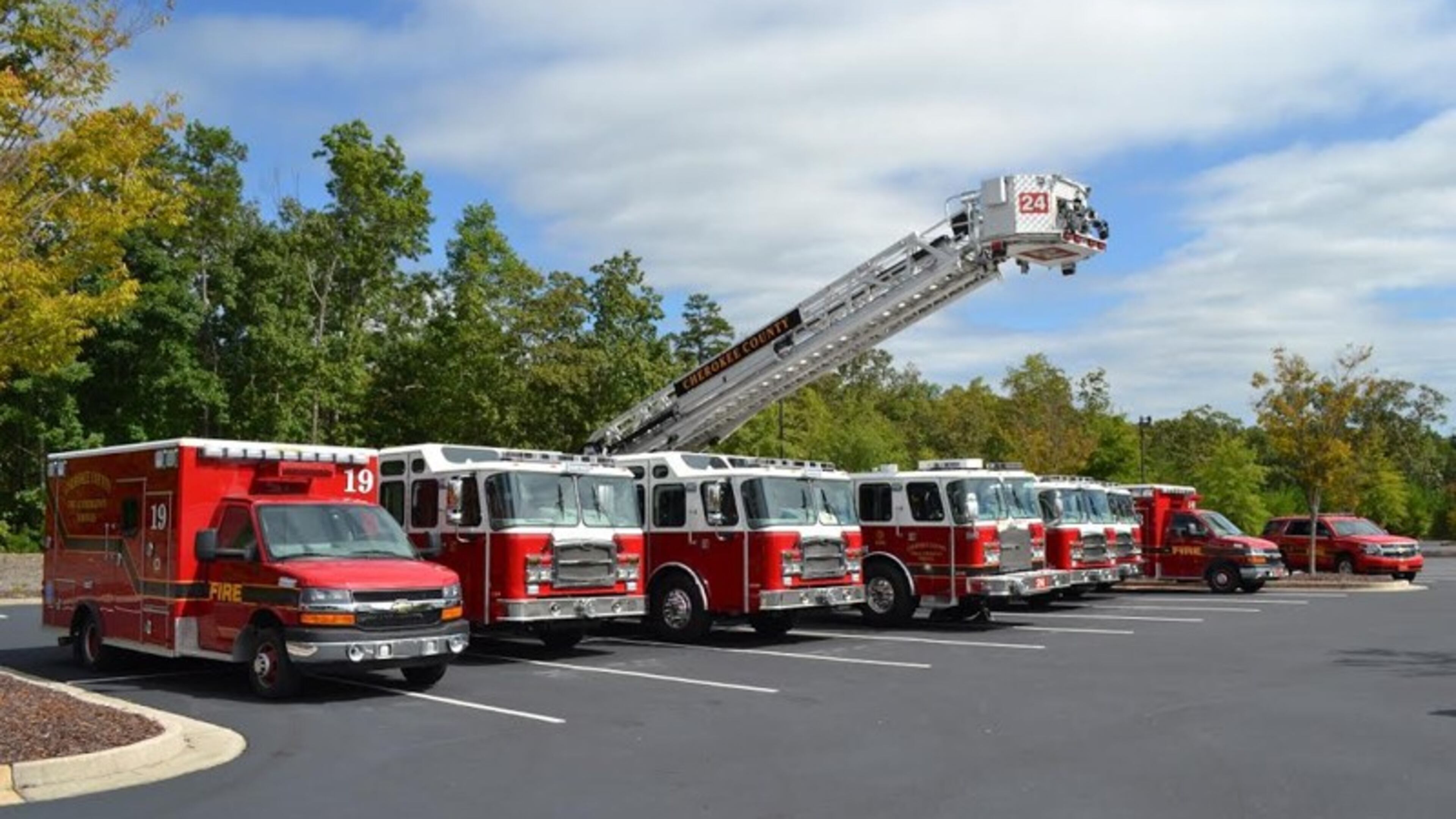 The Cherokee County Board of Commissioners has approved spending $197,774 to have an architect design a new fire station in Canton for Cherokee Fire and Emergency Services. AJC FILE