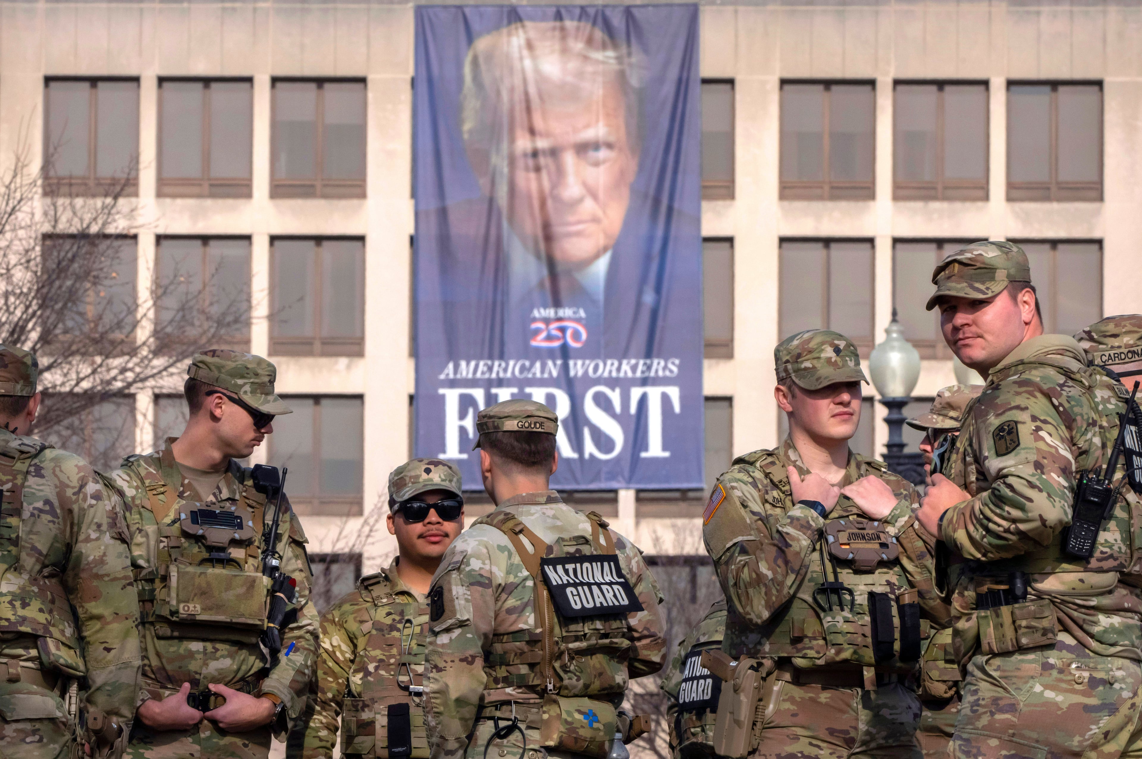 National Guard One Year in DC