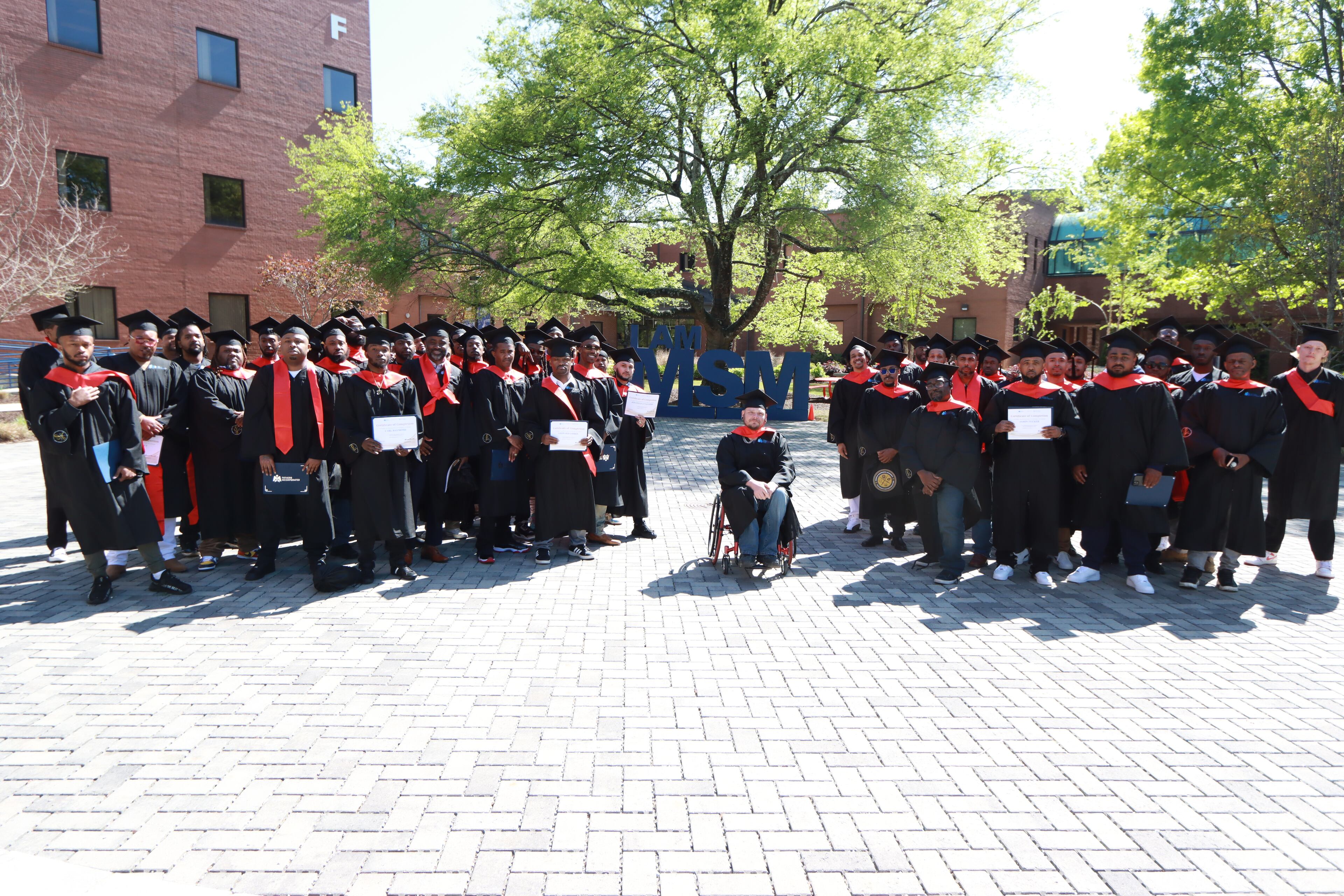 In order to graduate, the men must complete 26 hours of life skills training. (Courtesy of Fathers Incorporated)