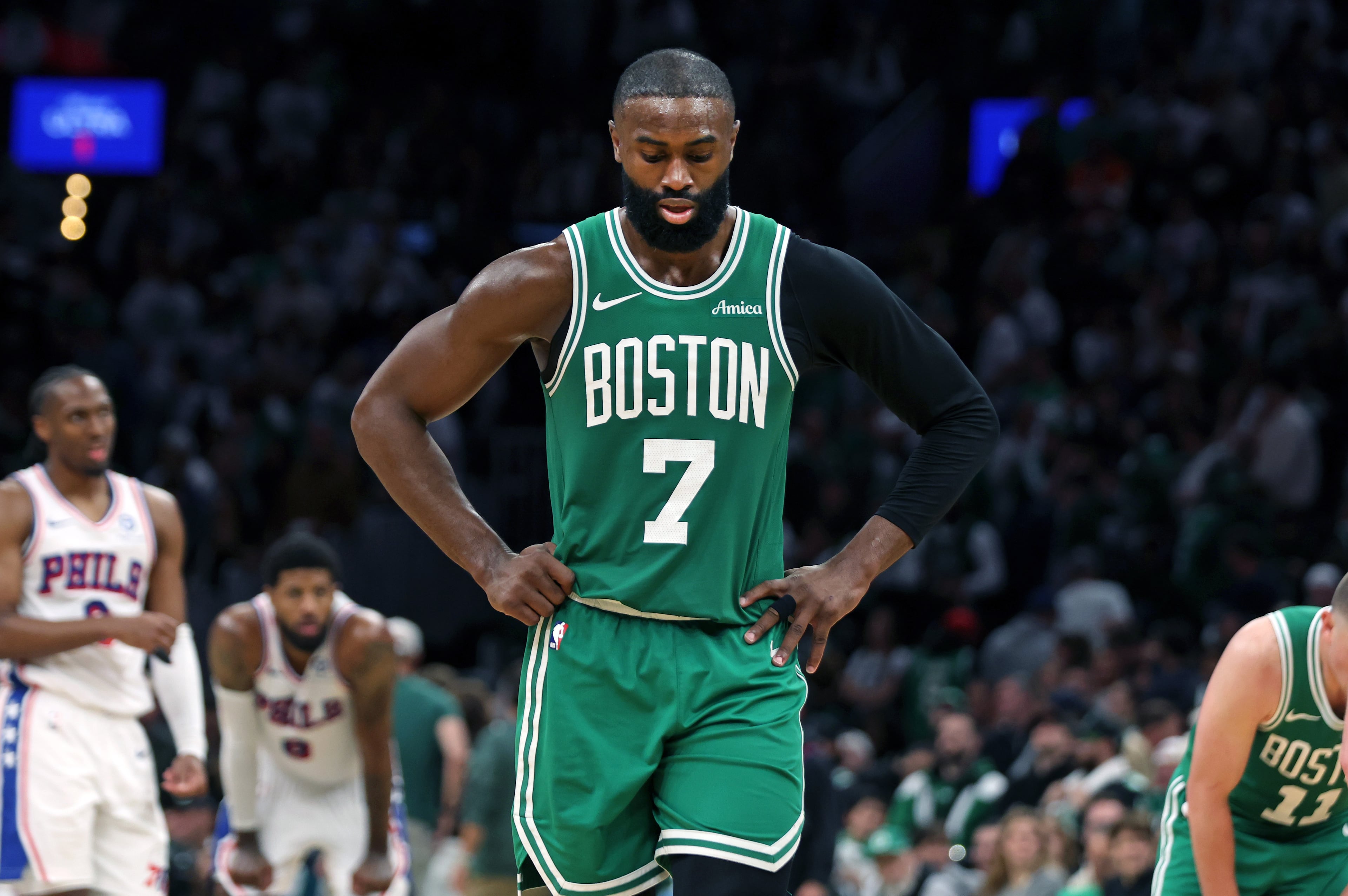 76ers Celtics Basketball