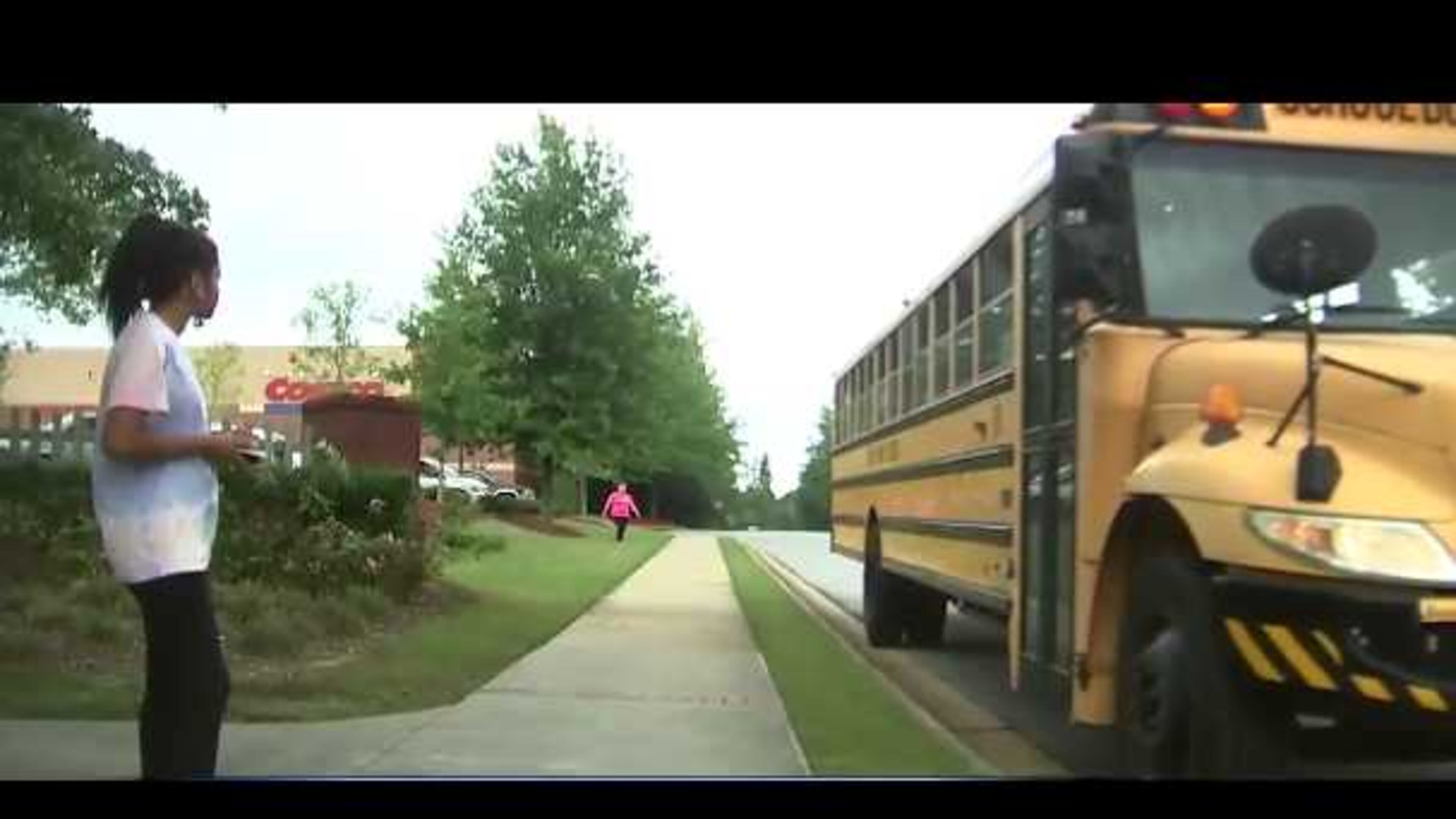 Some parents in Alpharetta are upset about a bus stop being moved at the request of their own HOA.