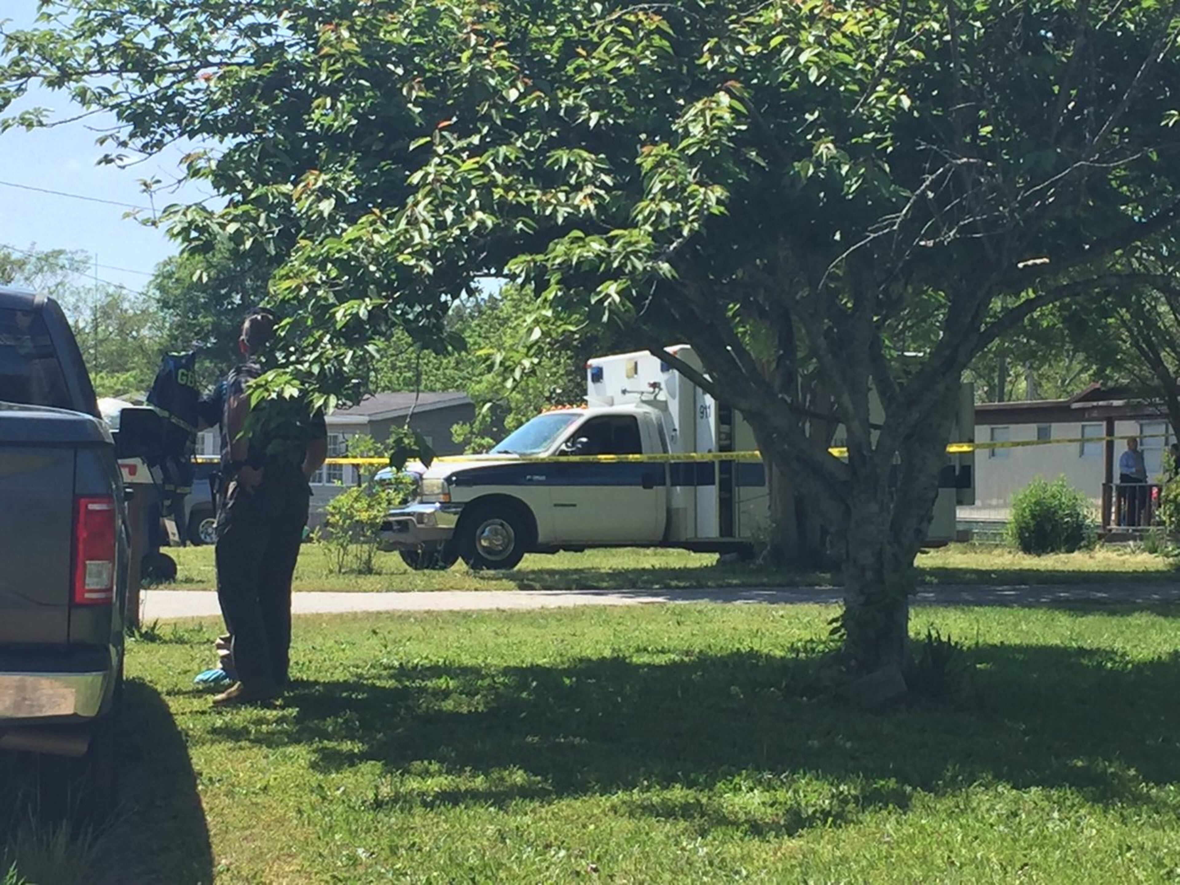 Montez Watson’s body was discovered buried behind this Barrow County home. (Credit: Channel 2 Action News)