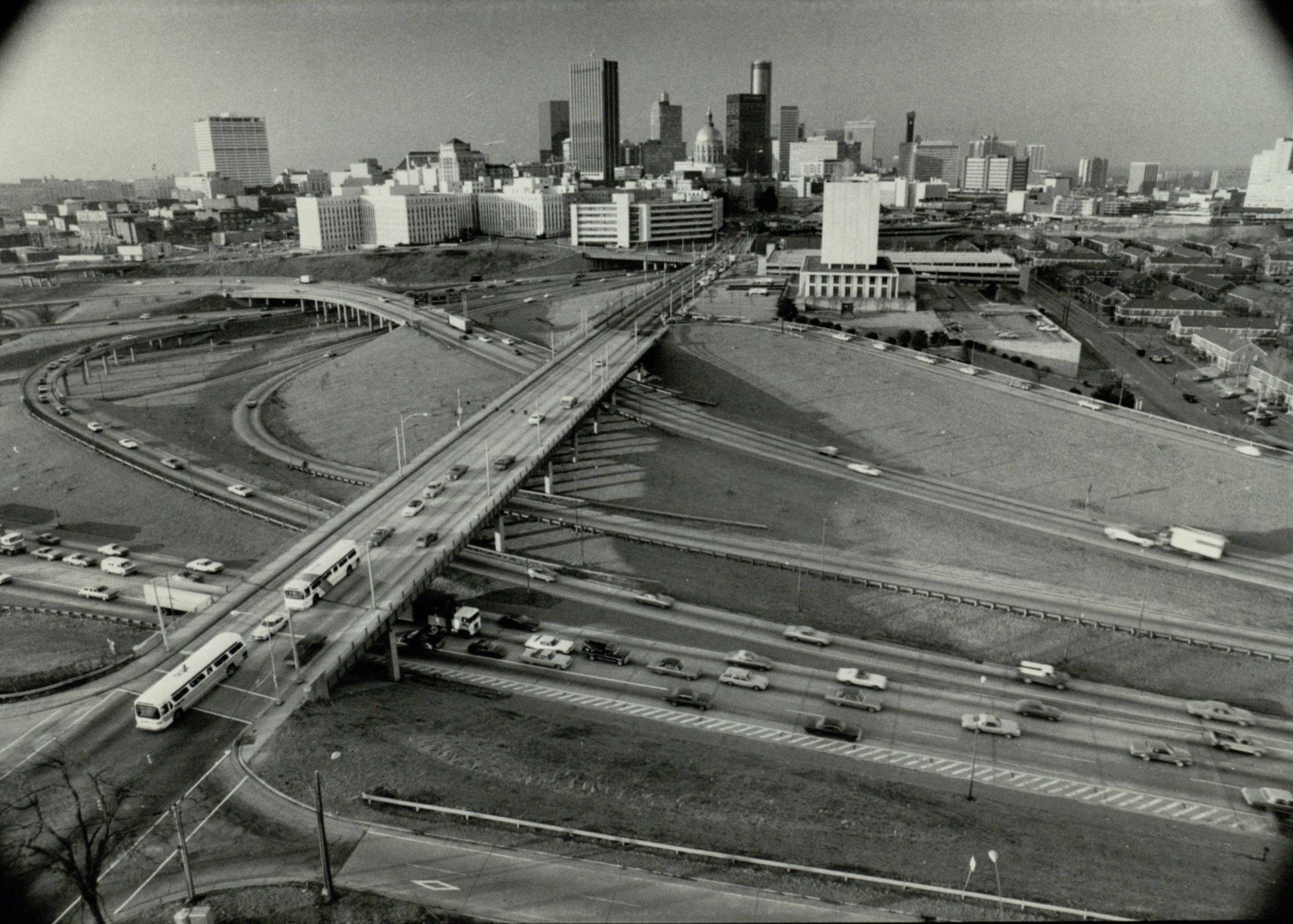The Atlanta skyline in 1978.