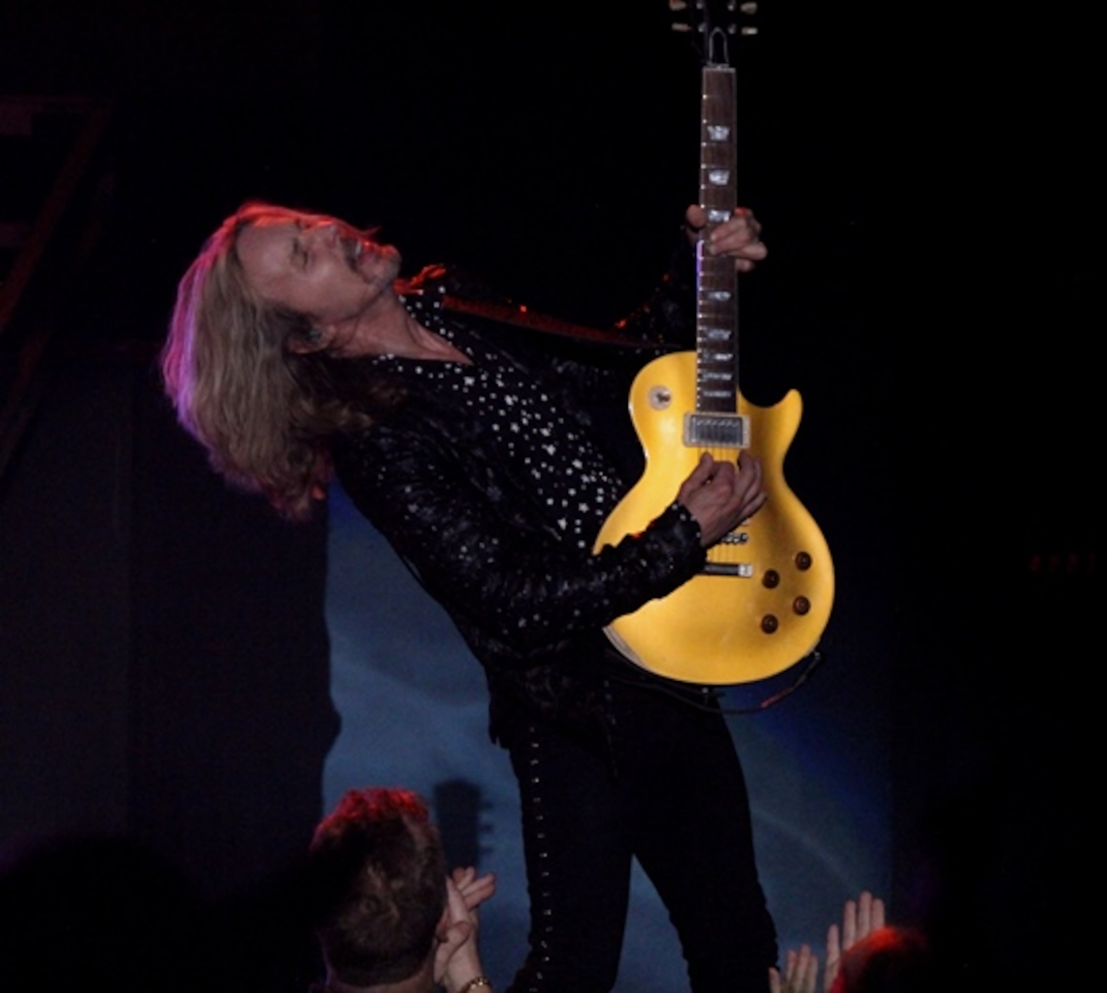 Styx - singer/guitarist Tommy Shaw, singer/guitarist James "JY' Young, singer-keyboardist Lawrence Gowan, bassist Ricky Phillips and drummer Todd Sucherman - played a sold-out show at Cadence Bank Amphitheatre at Chastain Park on May 26, 2019. Photo: Melissa Ruggieri/Atlanta Journal-Constitution