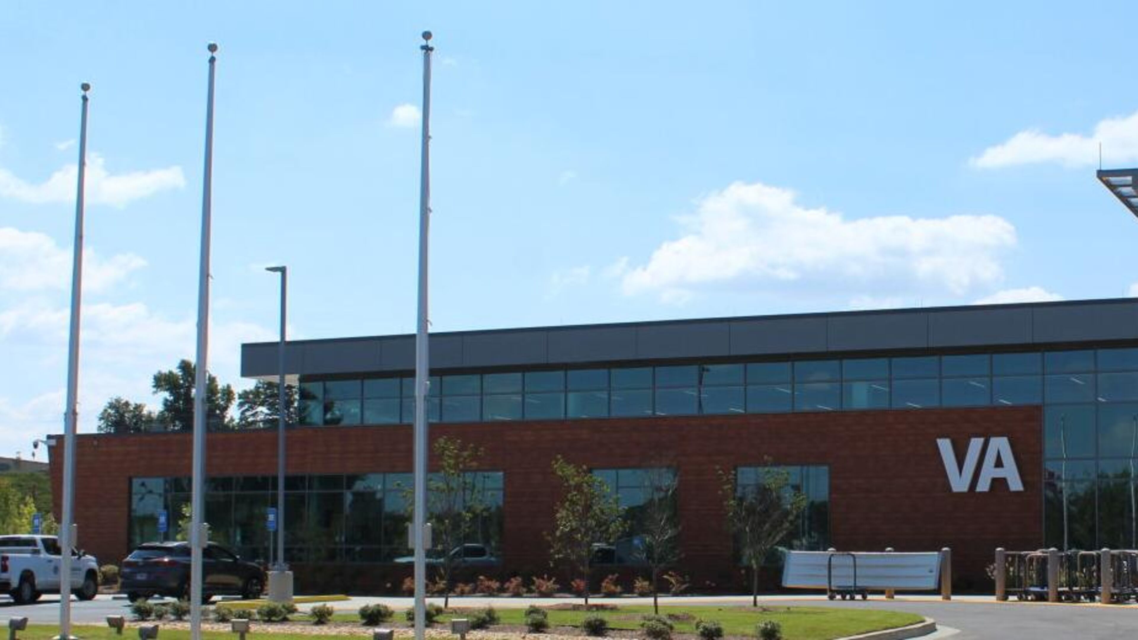 The new Department of Veterans Affairs clinic located at 1263 Cobb Parkway North.