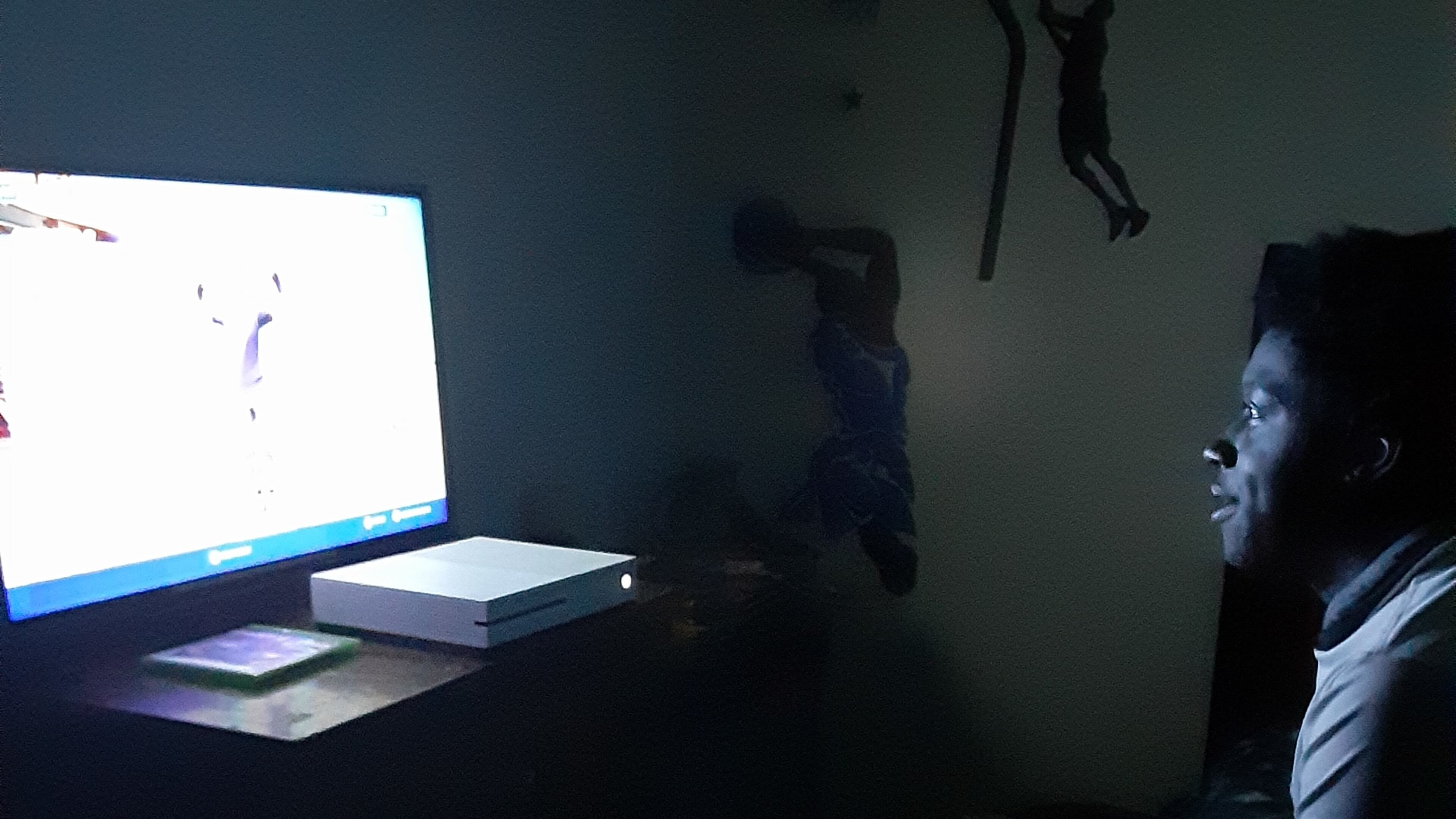 Marion Ross, 15, plays the video game Fortnite at his home in Macon on June 18, 2020. CONTRIBUTED