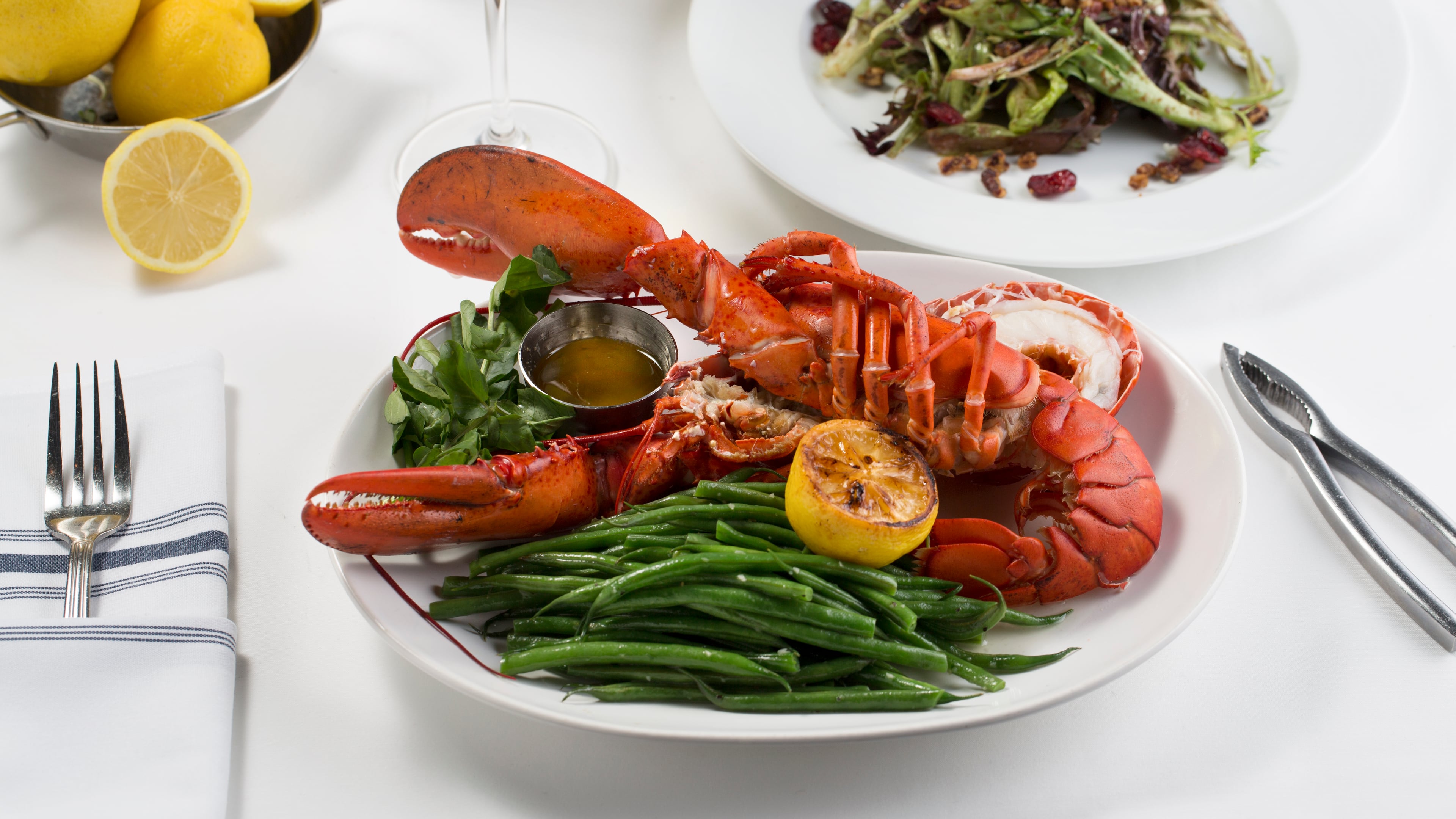 Ray’s Restaurants offers a 1.25 pound whole Maine lobster for dinner for $29.95. Photo credit: Melissa Libby & Associates.