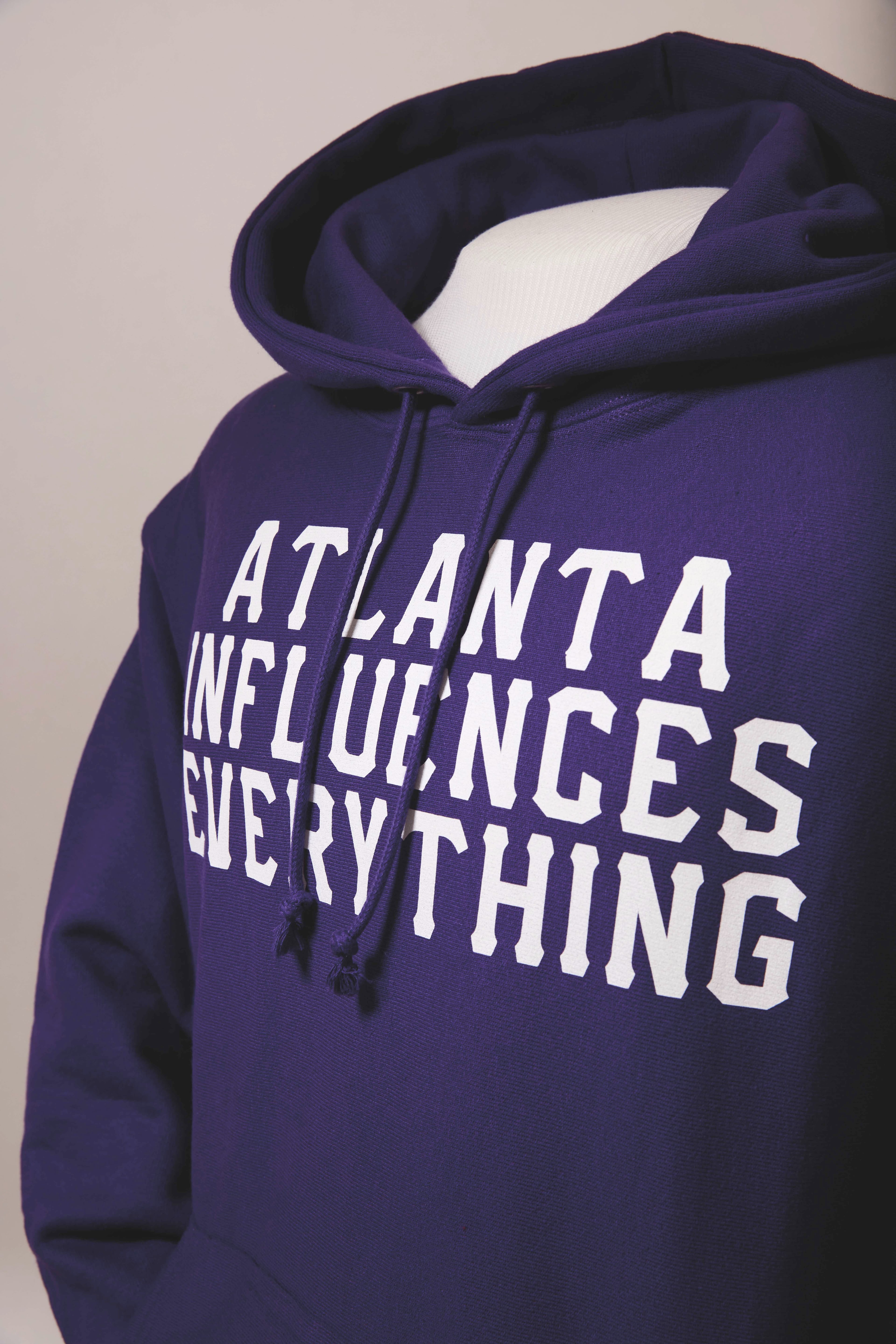 Atlanta Influences Everything hoodie. (Courtesy of Atlanta History Center)