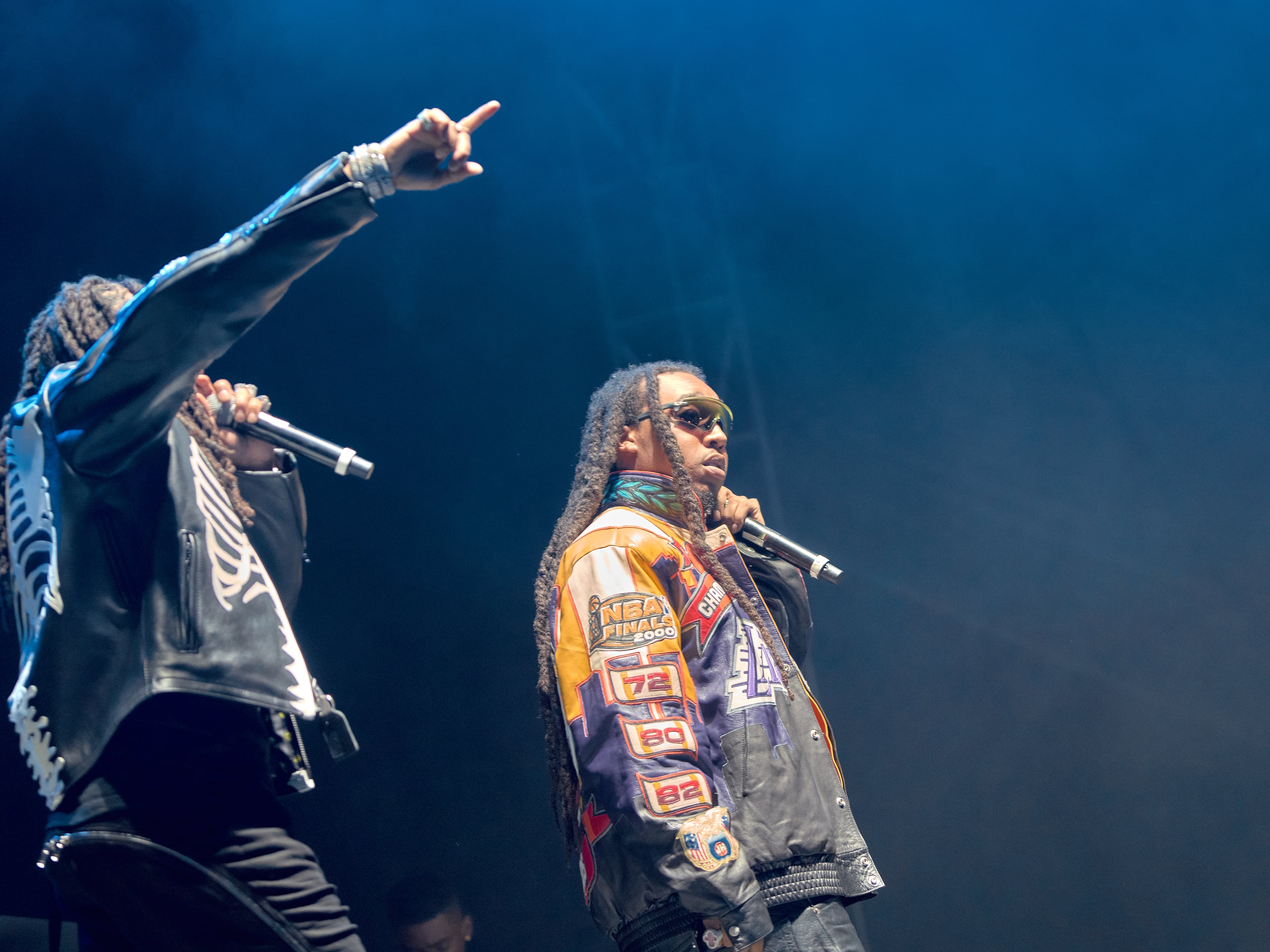 Migos’ Takeoff at ONE MusicFest held at Central Park on October 8, 2022, in Atlanta, Georgia.