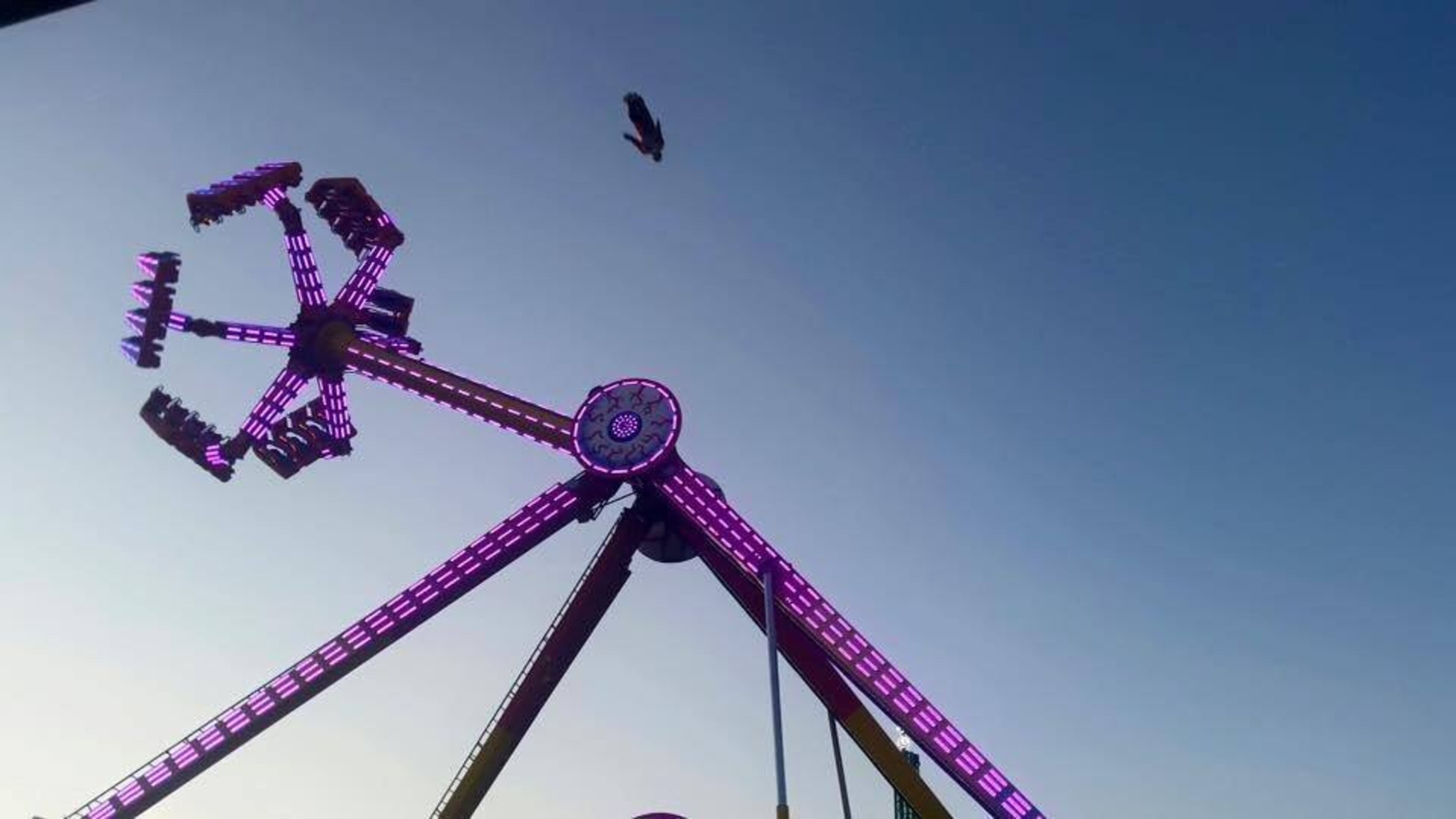 It's a bird...It's a plane...No, it's David Smith, the Human Cannonball! Make sure to check out his show as he flies high over the midway at this year's Superior Plumbing North Georgia State Fair #ComeAlongForTheRide ()
