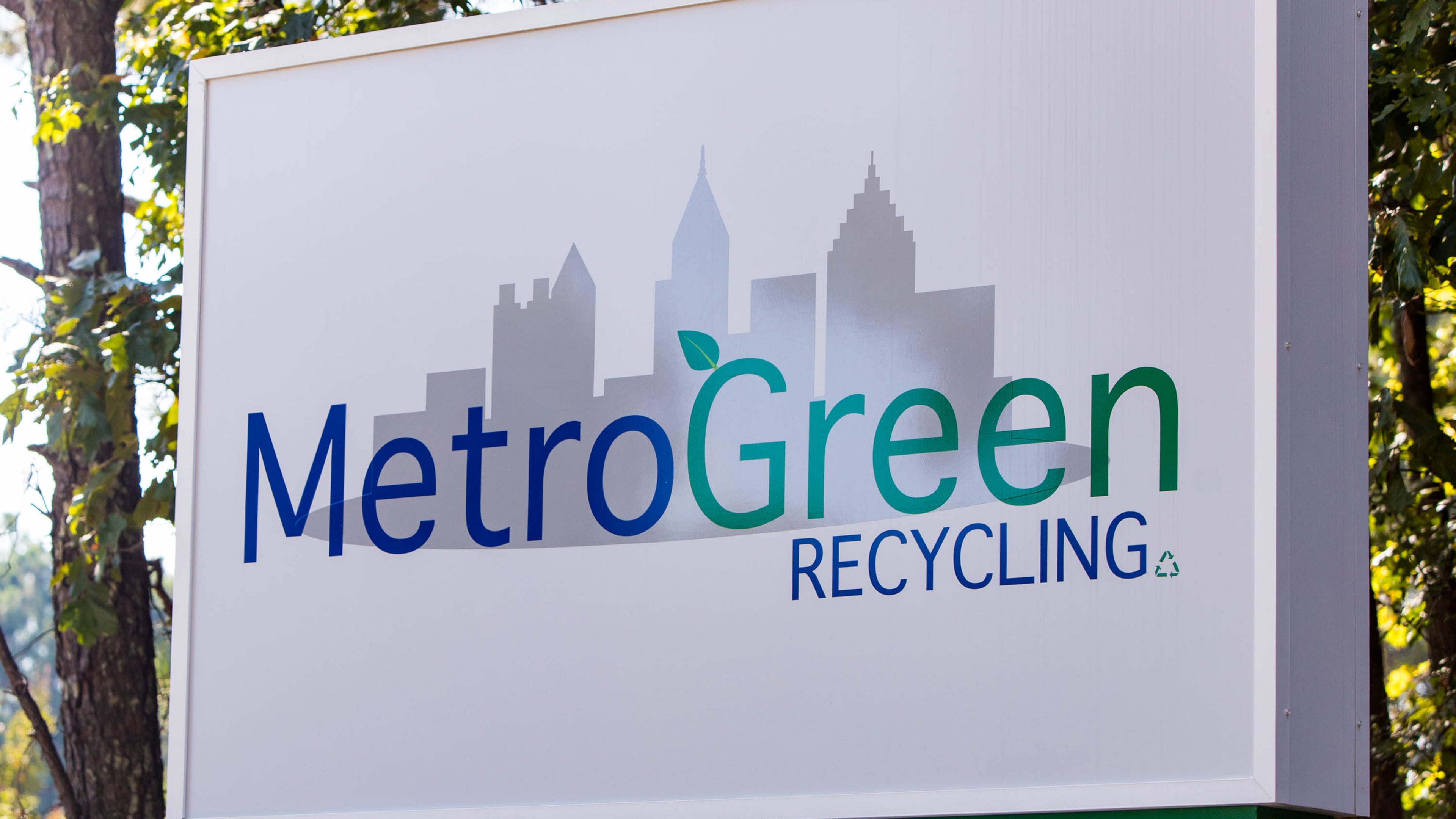 The Metro Green Recycling plant, seen in 2021, on Snapfinger Woods Drive in Stonecrest has been at the center controversy and lawsuits for years. (Jenni Girtman for the AJC)