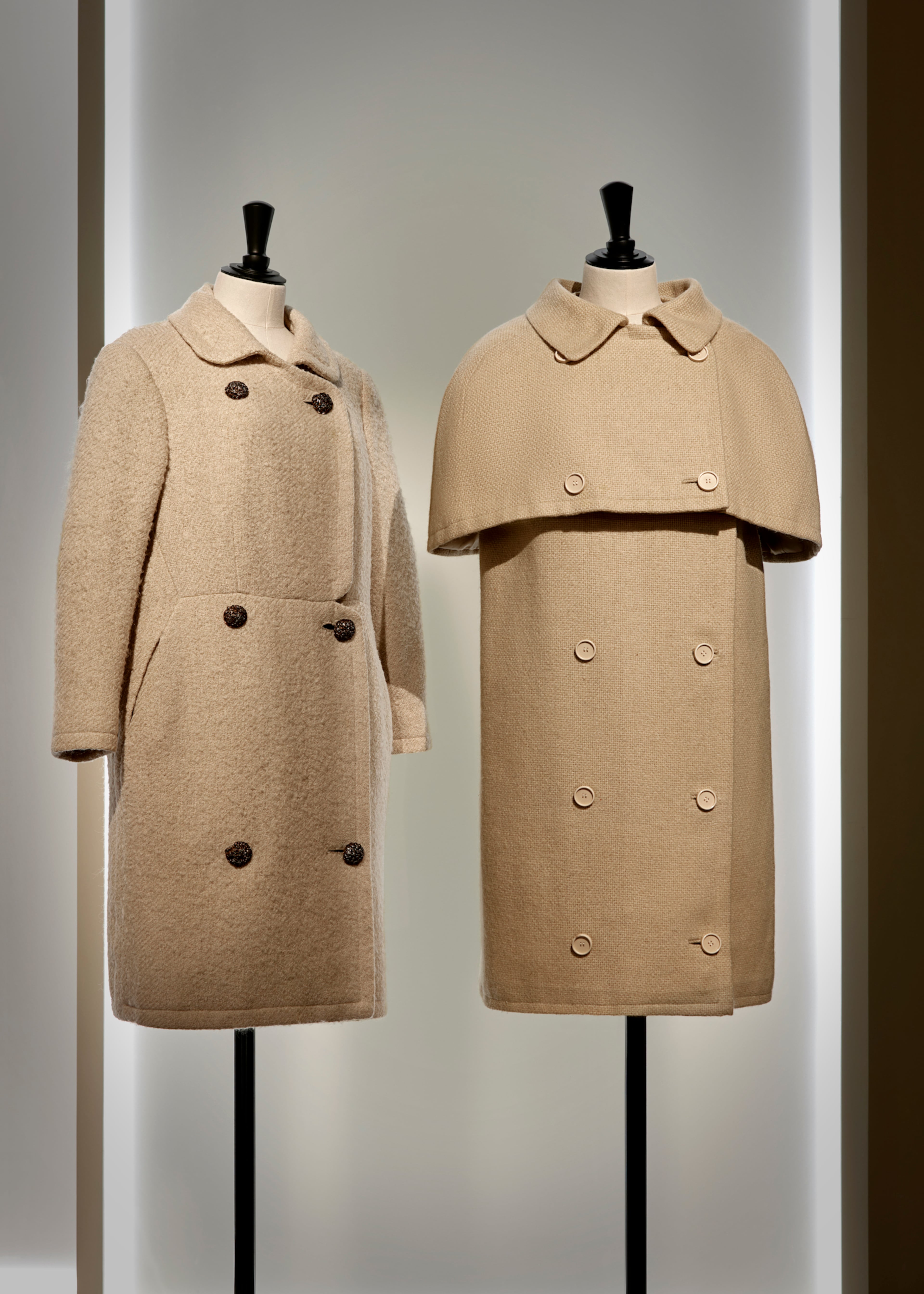 Designs by Spanish couturier Cristóbal Balenciaga, who brought a unique talent for cutting and tailoring garments that many other fashion designers of the era lacked.
(Courtesy of SCAD FASH)