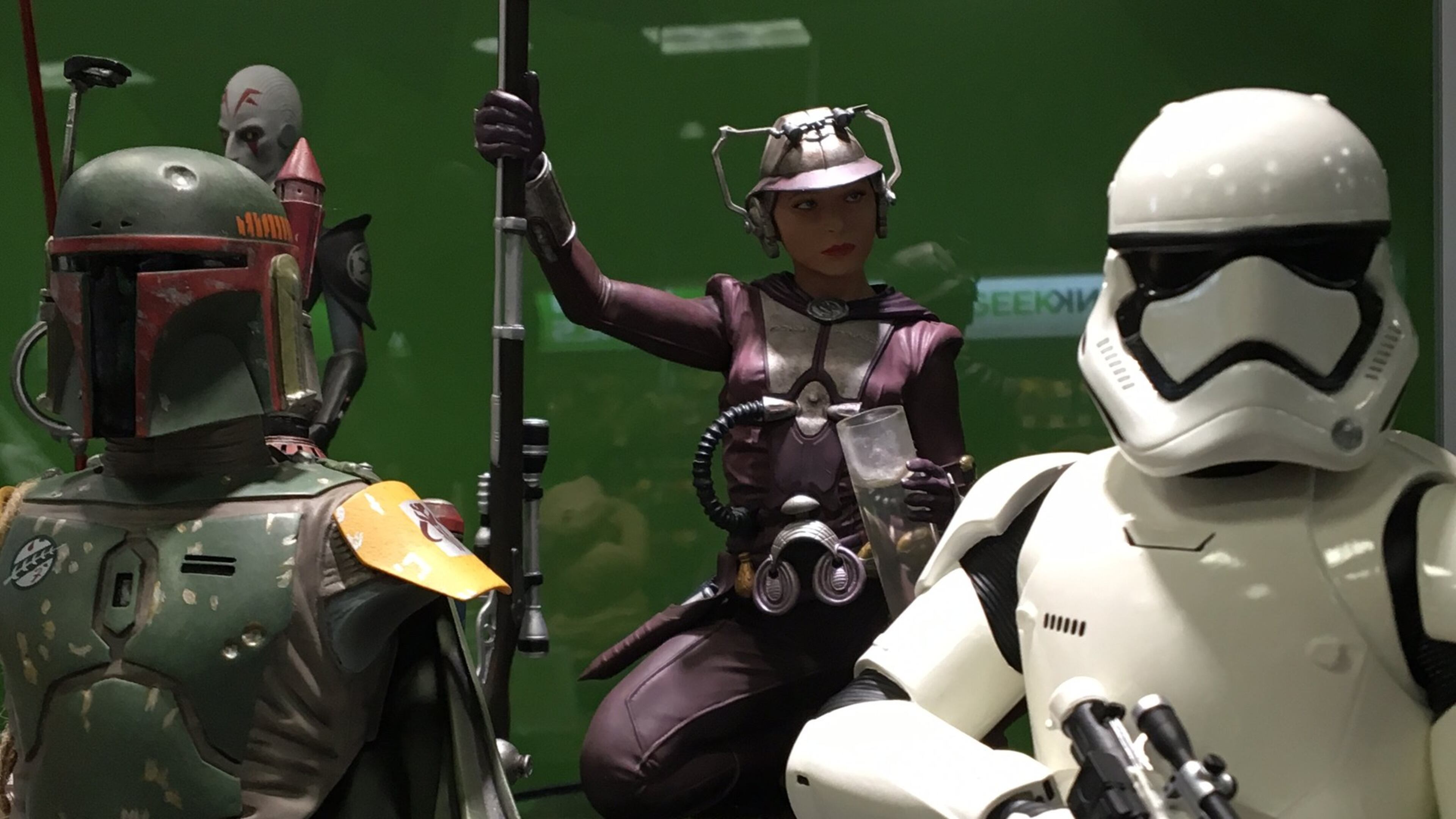 Retail store ThinkGeek at Mall of Georgia nearly doubles as a mini pop culture museum with an array of “Star Wars” items and more on display. CONTRIBUTED BY JON WATERHOUSE