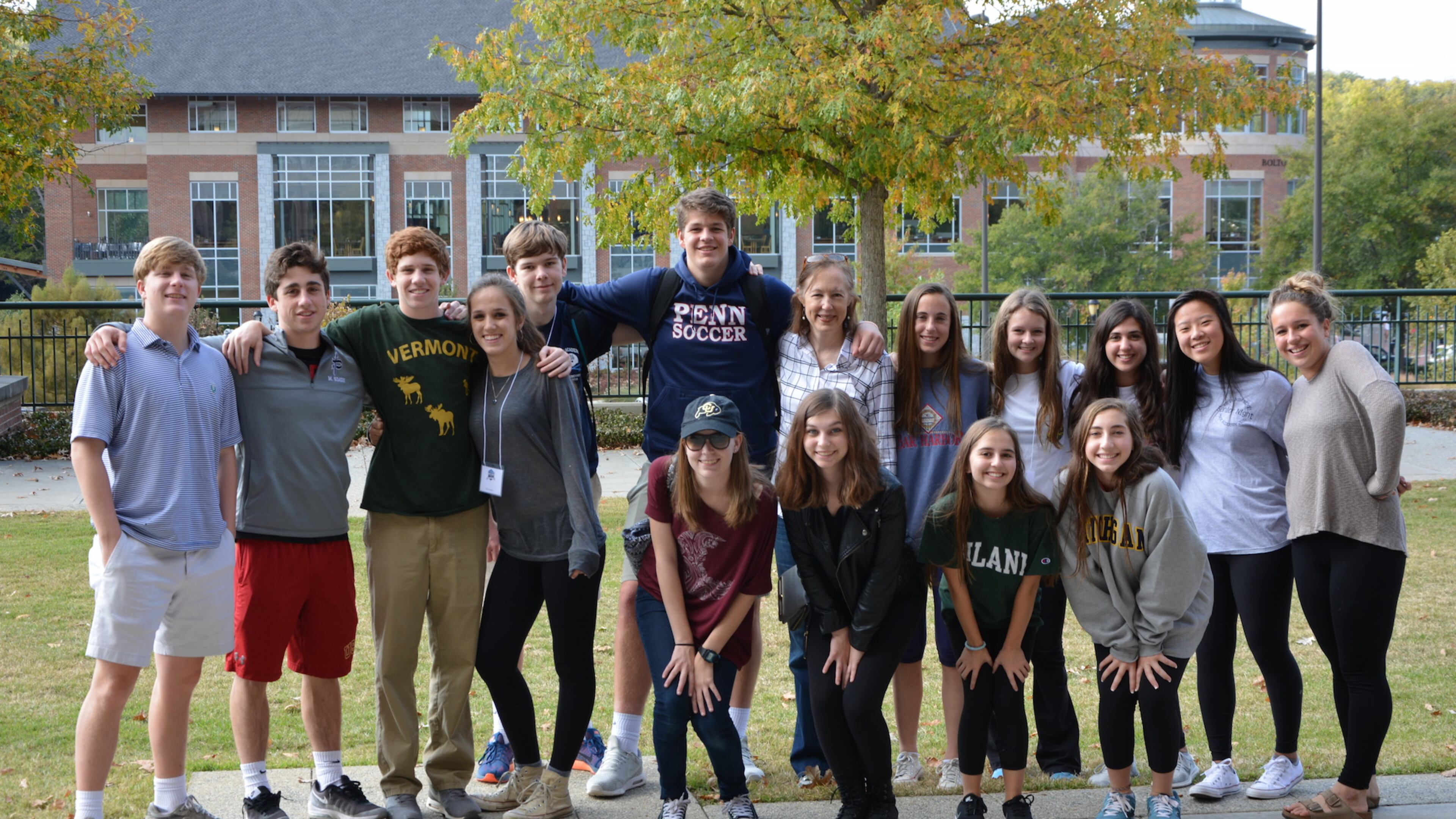 The staff of Pace Academy’s Knightly News at the 2016 Georgia Scholastic Press Association Fall Conference.
