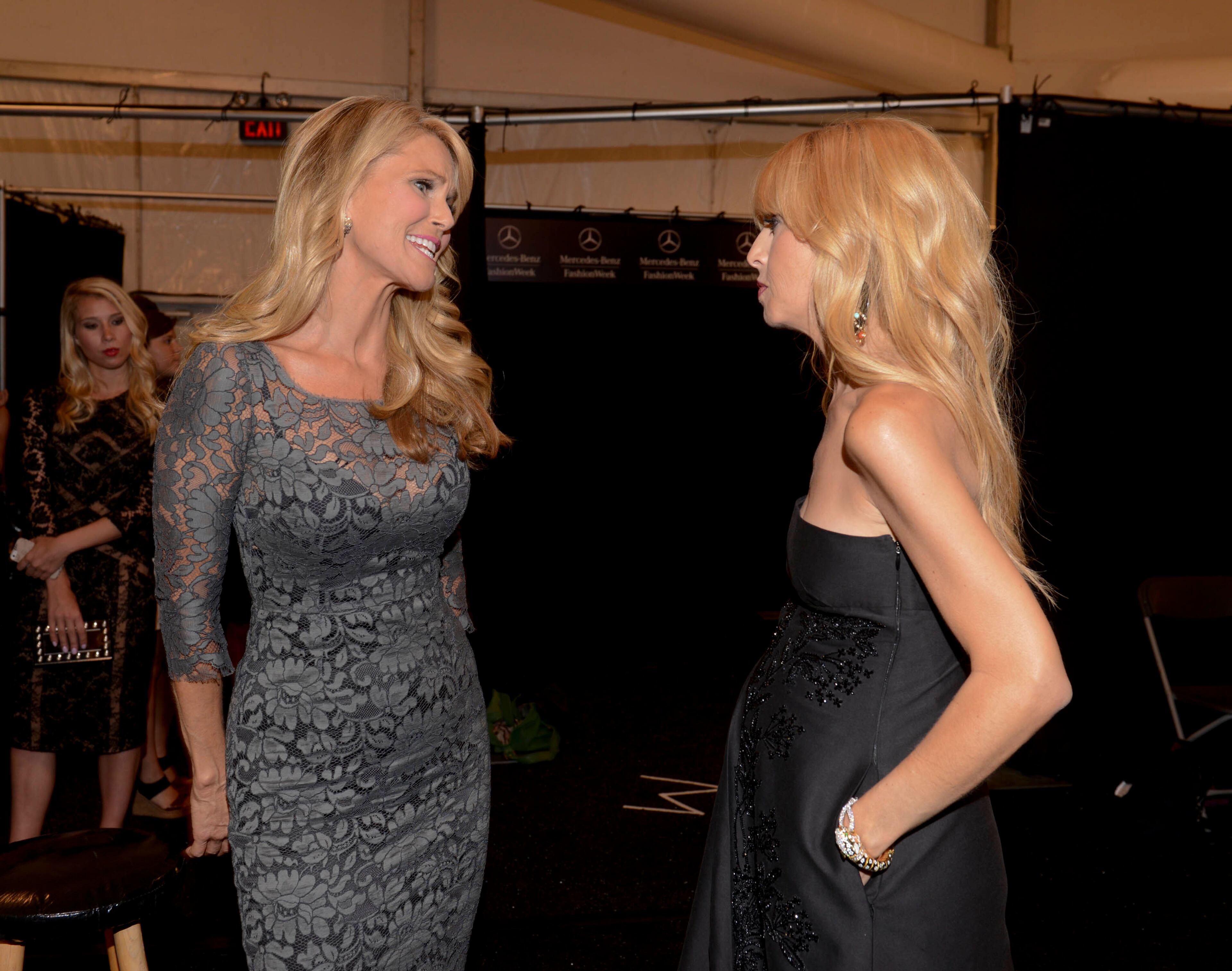 Model Christie Brinkley and stylist Rachel Zoe attend the 10th annual Style Awards during Mercedes-Benz Fashion Week Spring 2014 at Lincoln Center on September 4, 2013 in New York City.