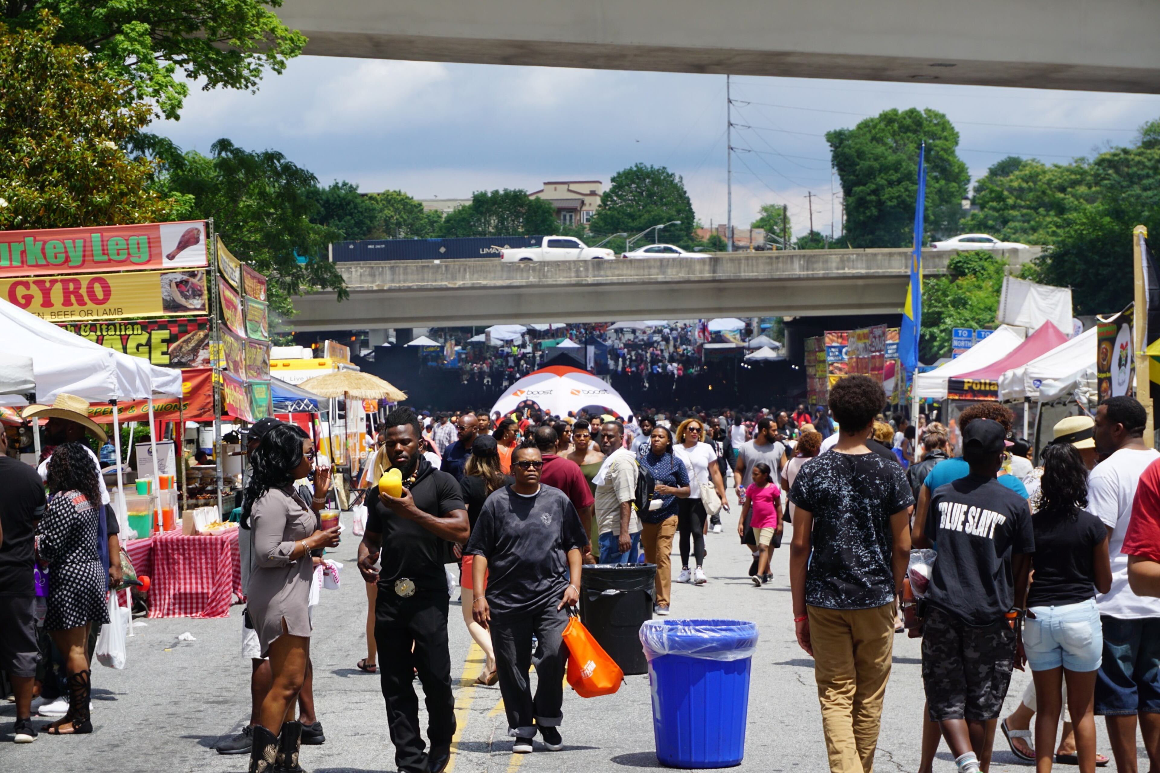 At the 2017 Sweet Auburn Springfest, hundreds of Atlantans came out to enjoy local food and live music at the multi-block event happening this weekend, May 13-14.