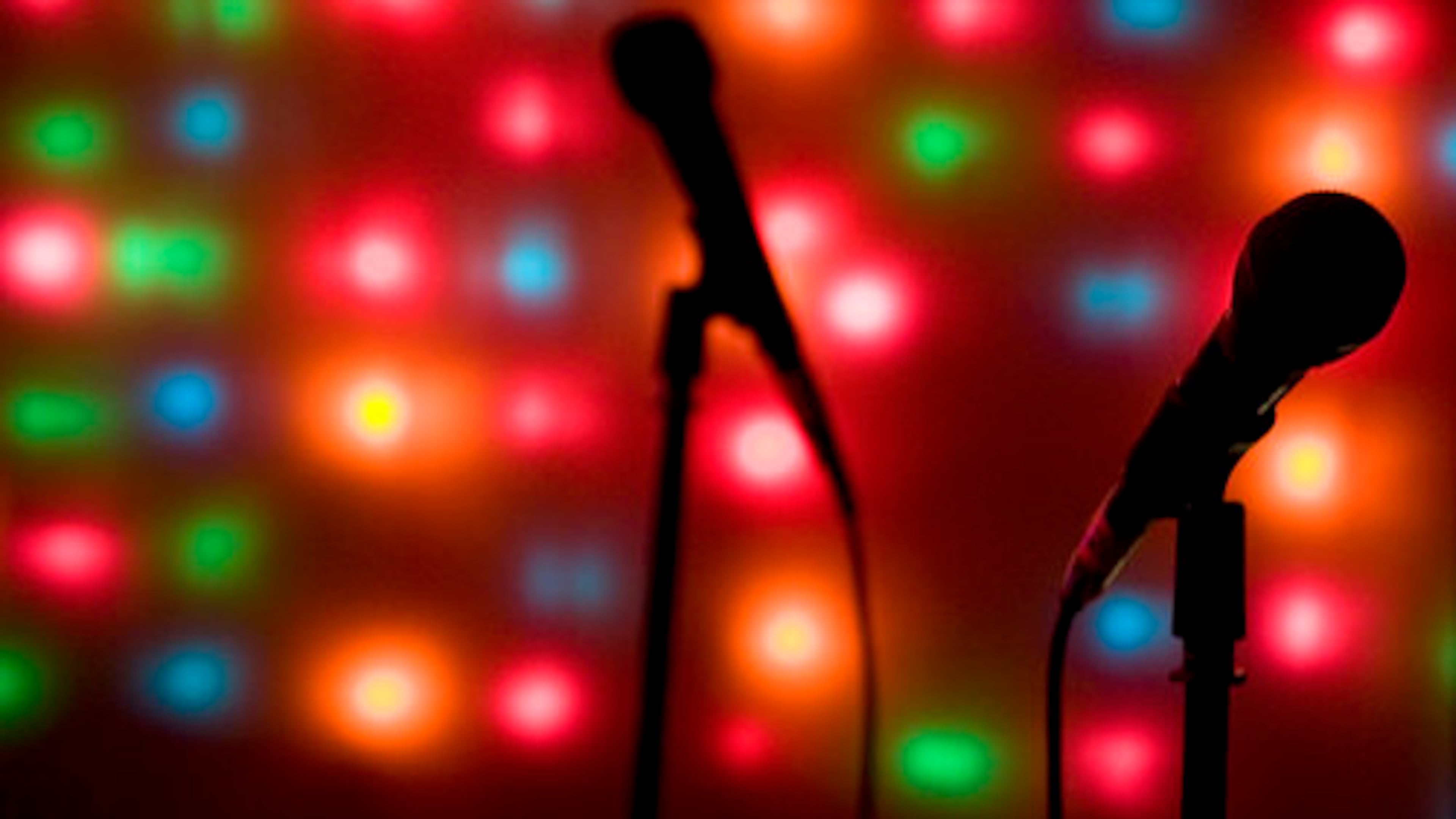 Microphones are at the ready on "Mary-oke" night at Mary's, a gay bar in the East Atlanta Village.