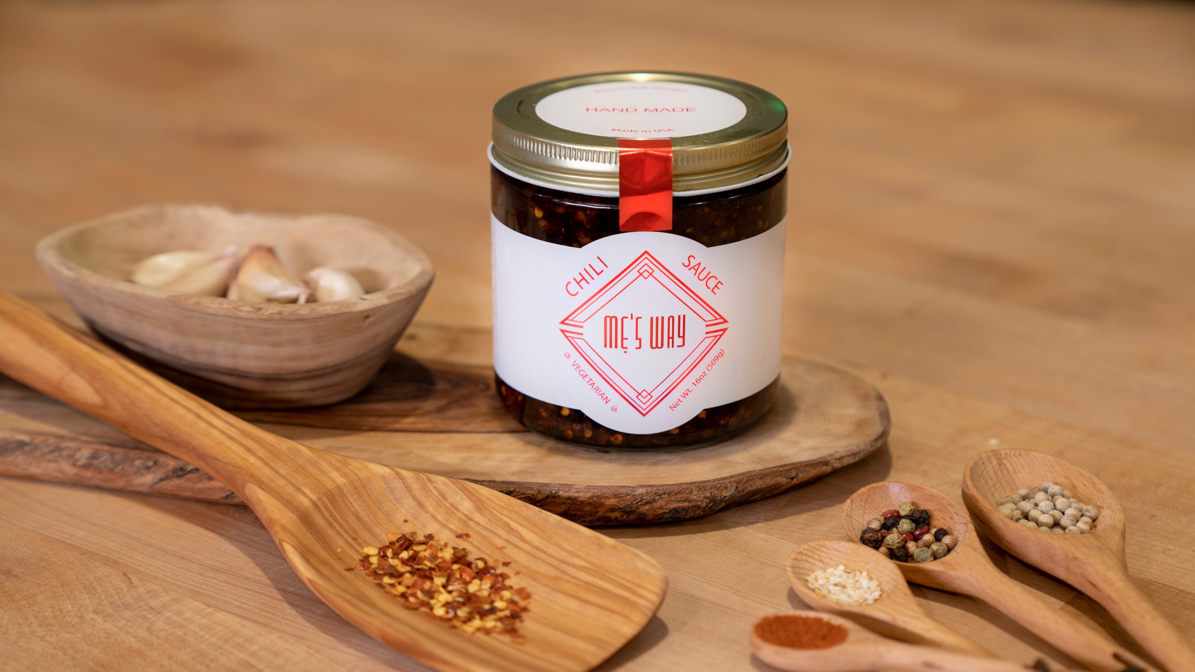 Chili sauce from Me’s Way. Courtesy of Me’s Way