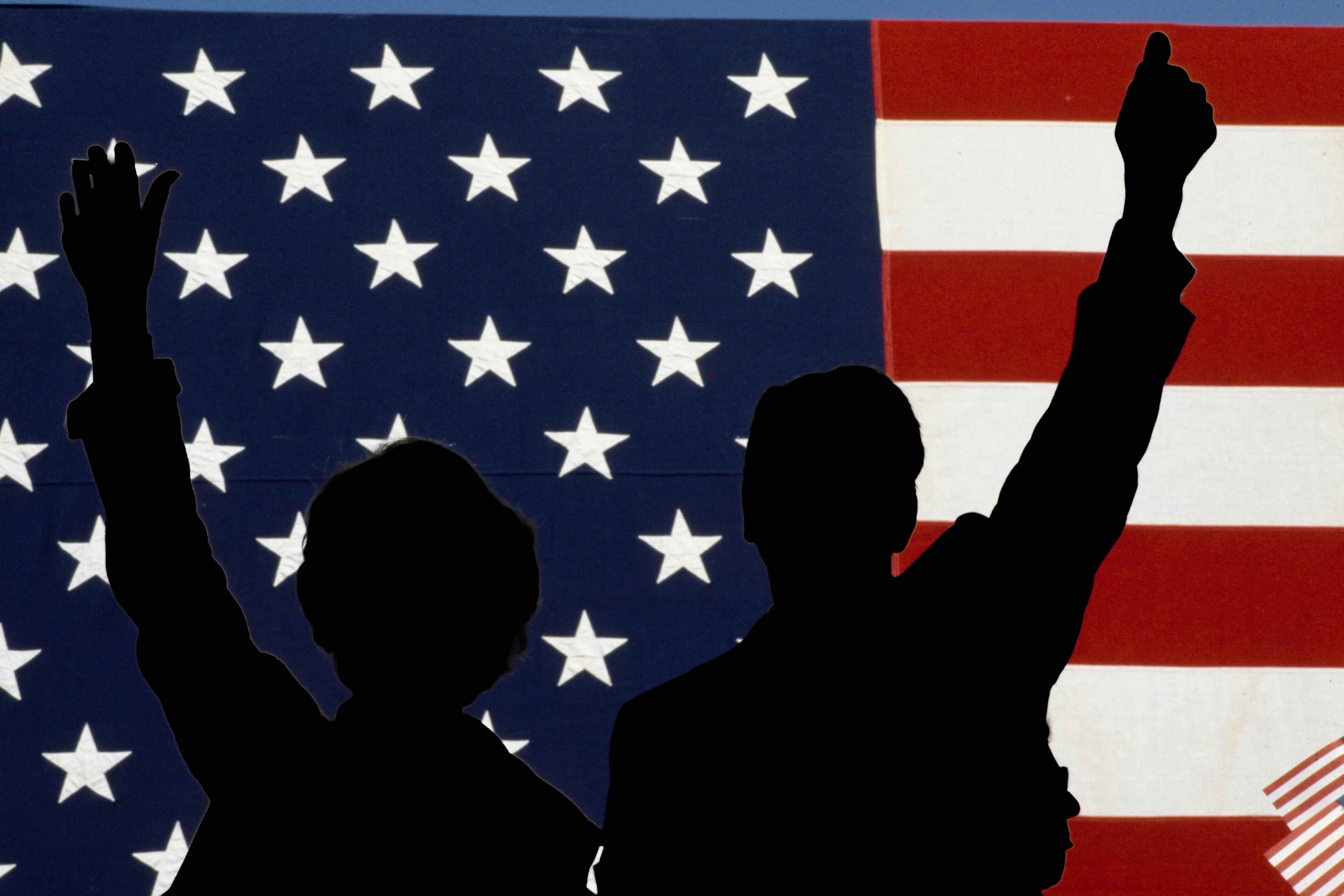 Unlike typical campaigns, current top Georgia candidates' spouses are not frequently at campaign events. (Photo illustration / AJC | Getty Images)