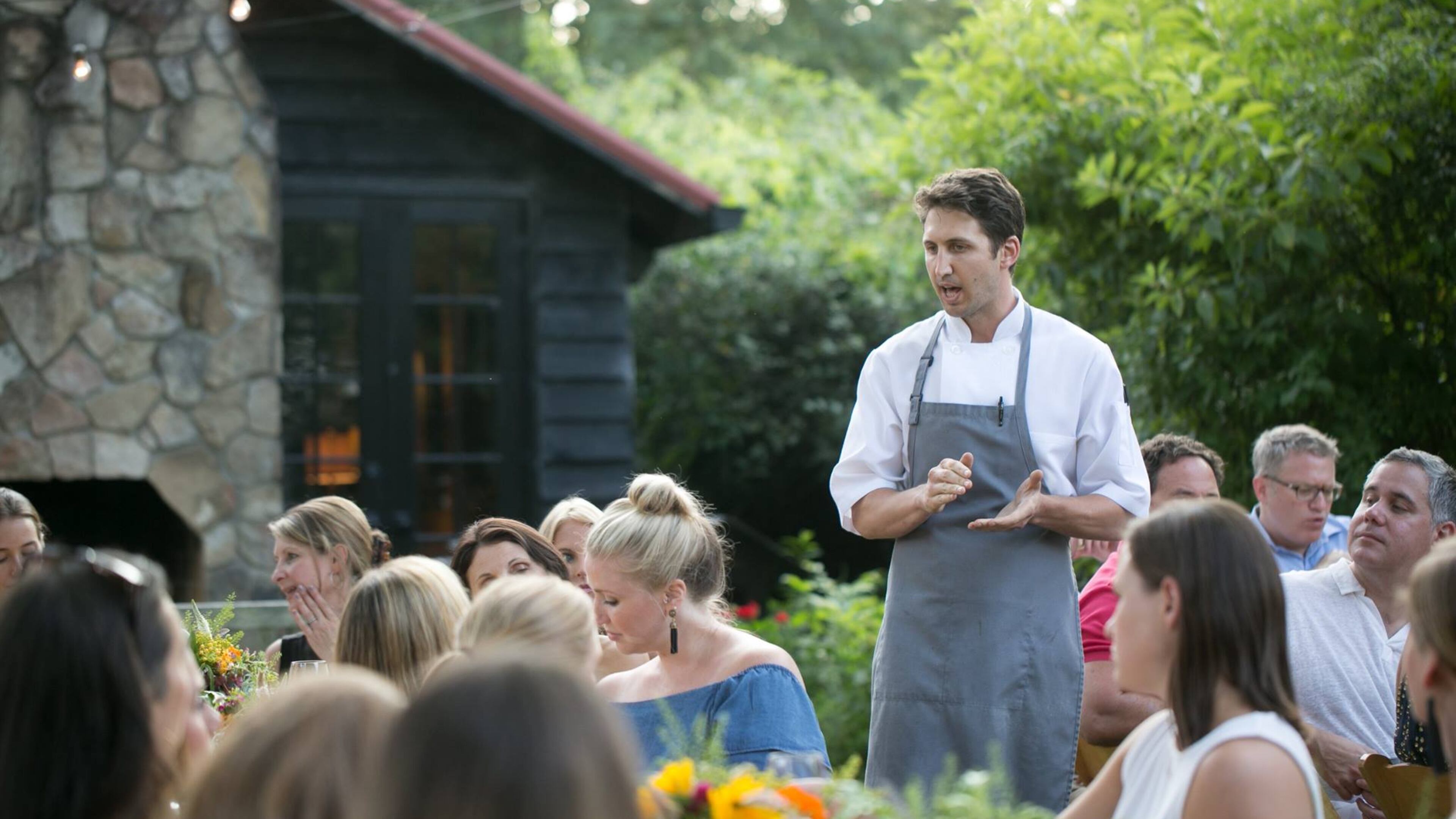 Brian Moll is the new executive chef at The Farmhouse at Serenbe. / Photo by J. Ashley Photography