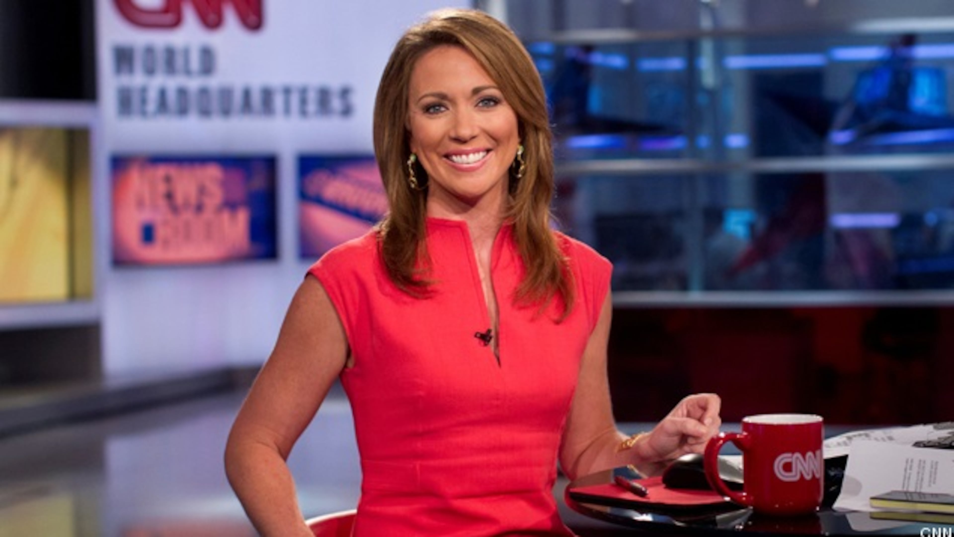 Brooke Baldwin, seen on CNN as anchor from 2 to 4 p.m weekdays, is an Atlanta native. CREDIT: CNN