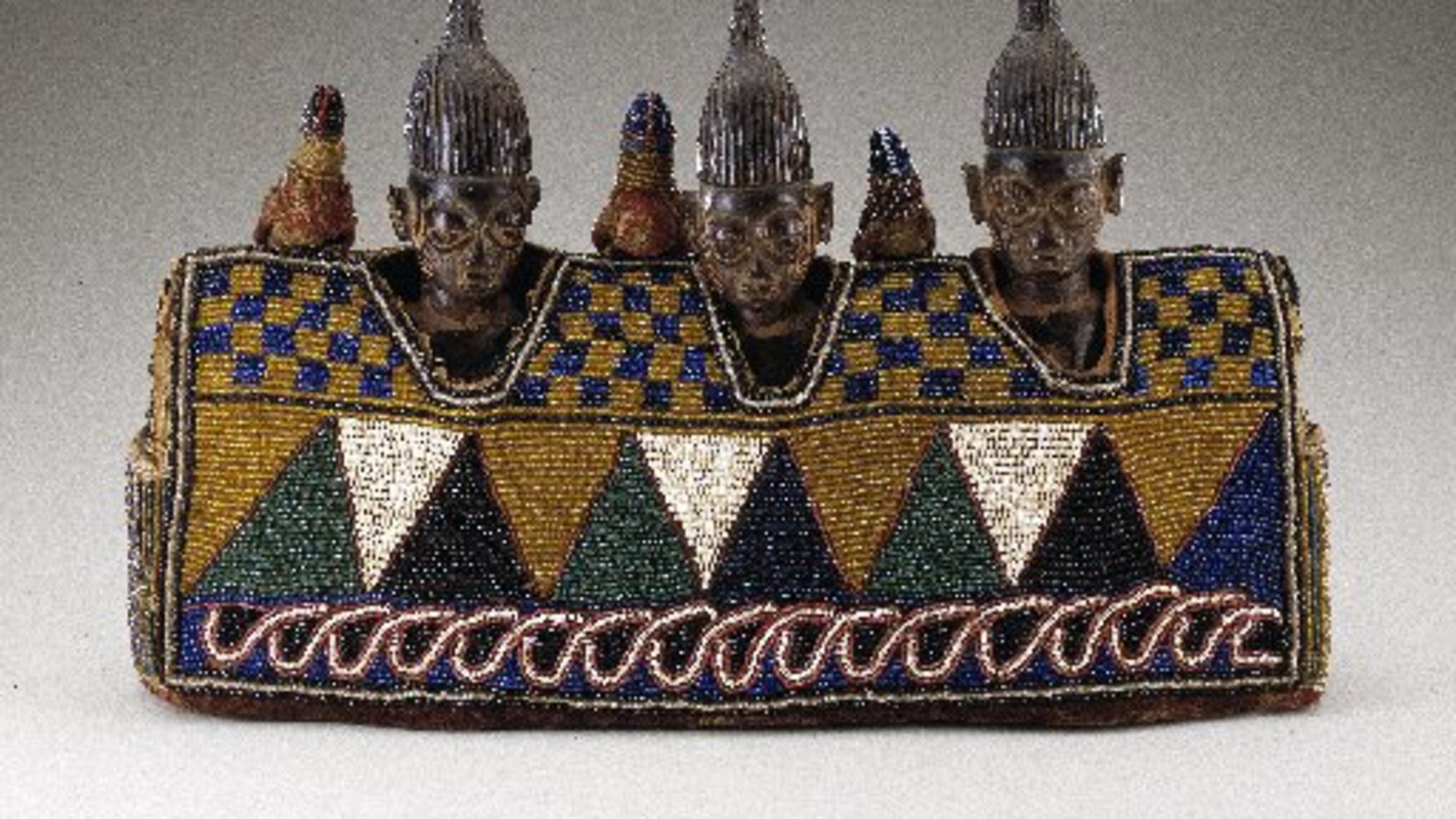 Female figures from the Yoruba people of Nigeria (early to mid-20th century) are included in the Carlos Museum exhibit "African Cosmos: Stellar Arts," opening Saturday.
