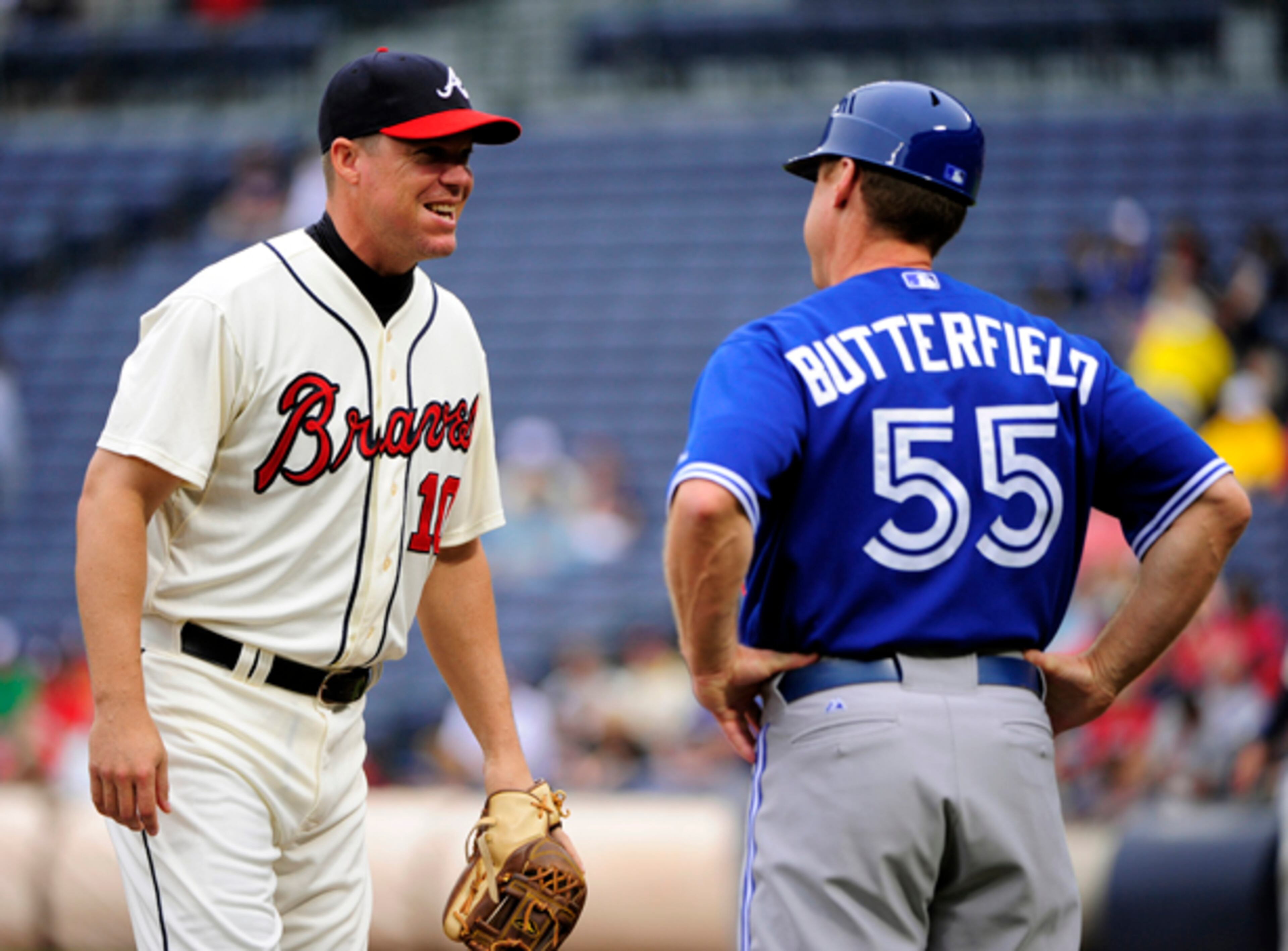 June 10: Chipper Jones is activated off the 15-day disabled list and returns to the lineup against the Toronto Blue Jays. Chipper goes 0-for-3 with a walk.
