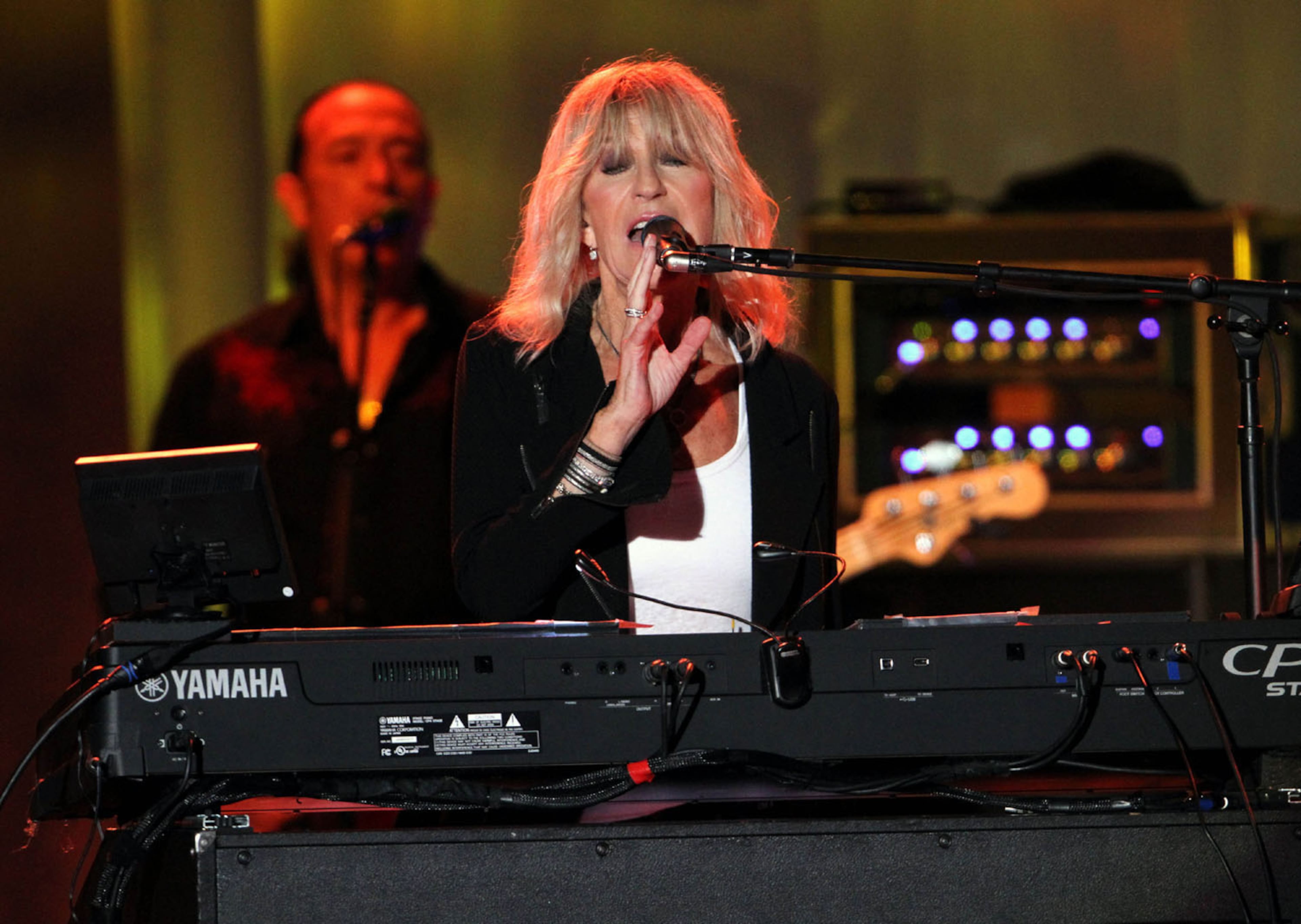 #12 of #21. PLEASE KEEP IN SEQUENTIAL ORDER FOR THE CONTINUITY OF THE GALLERY. Lindsey Buckingham and Christine McVie of Fleetwood Mac kicked off their tour Wednesday night, June 21, 2017 at Chastain Park. The Wallflowers opened the show.Robb Cohen Photography & Video /RobbsPhotos.com