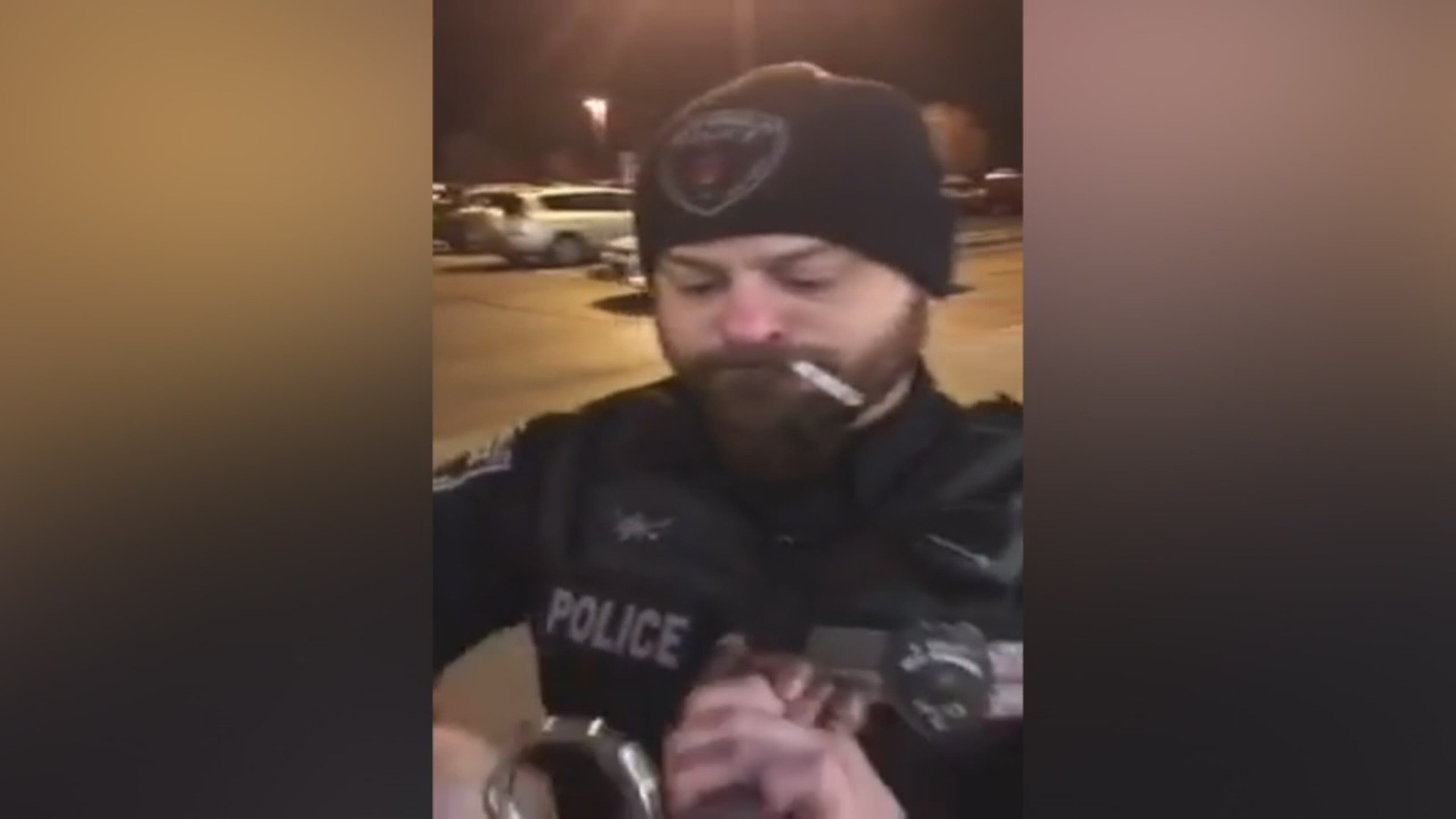 Scene from a movie theater altercation in Pennsylvania.