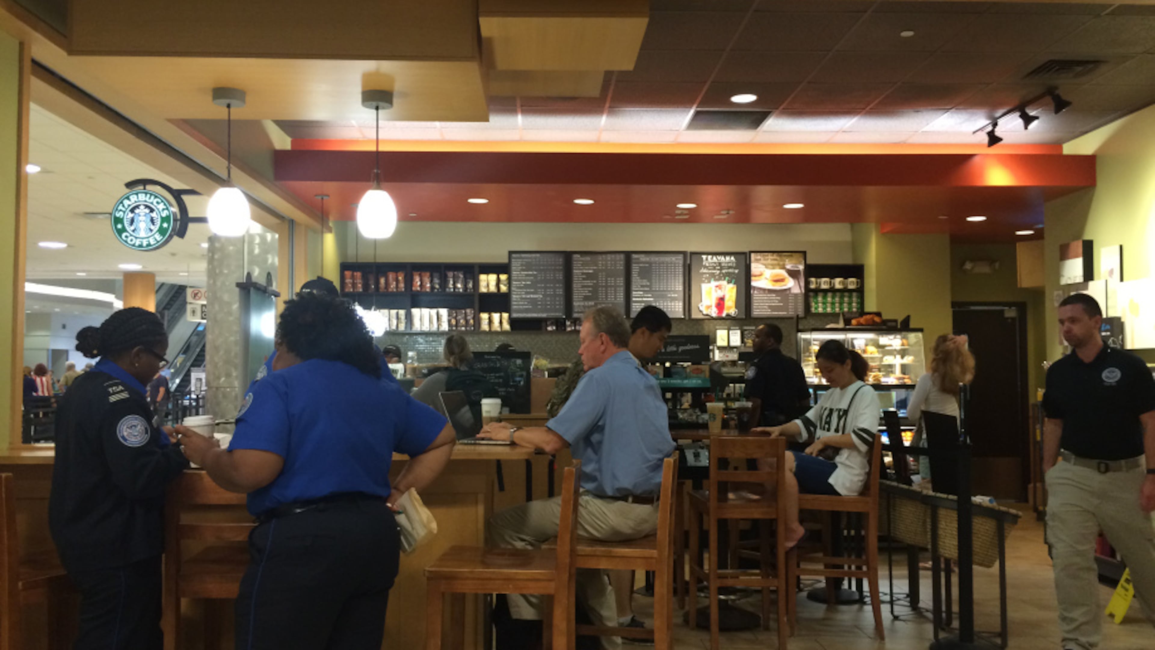 The Starbucks that closed in September in Hartsfield-Jackson's domestic terminal