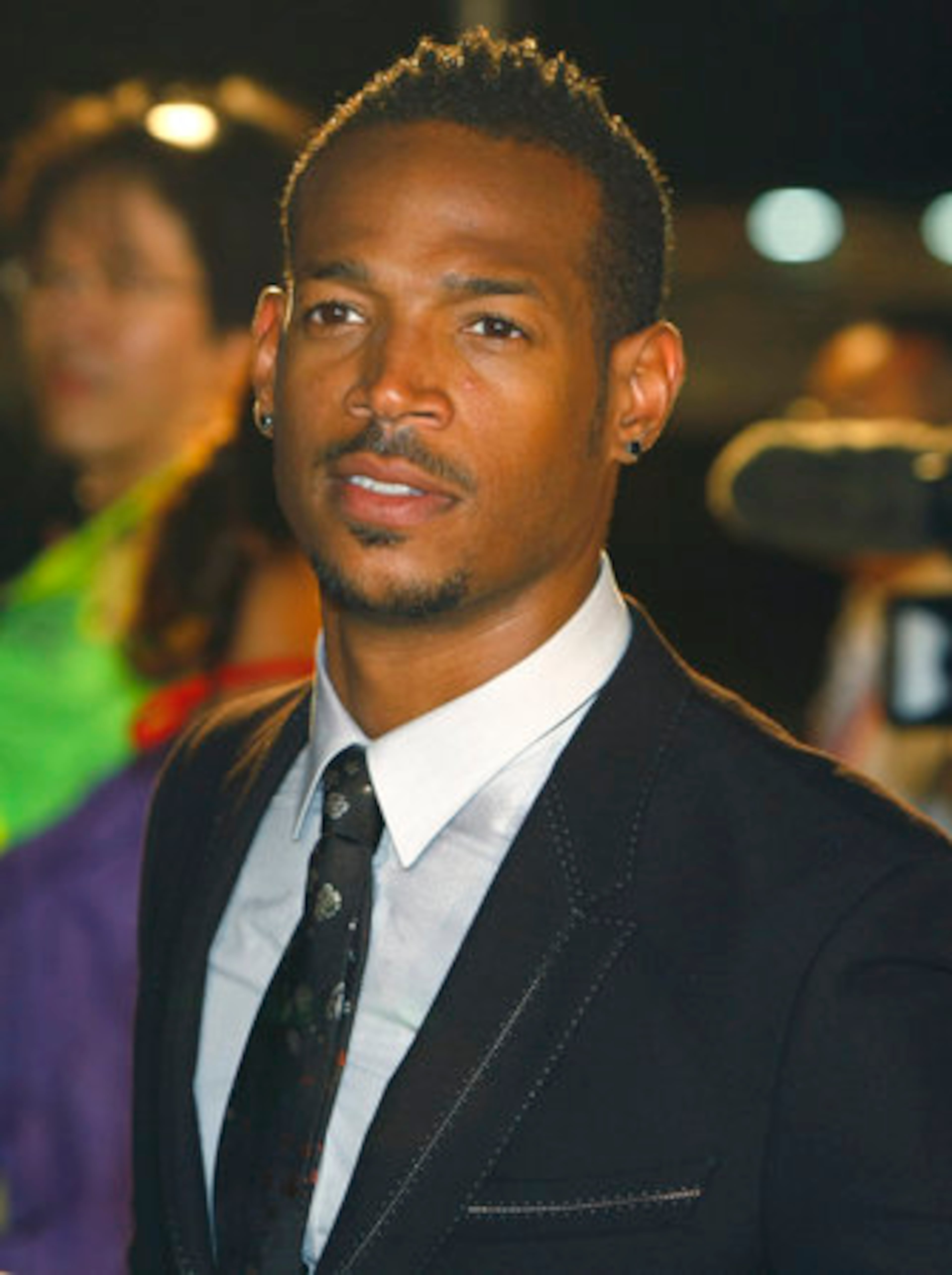 Actor Marlon Wayans on the red carpet.