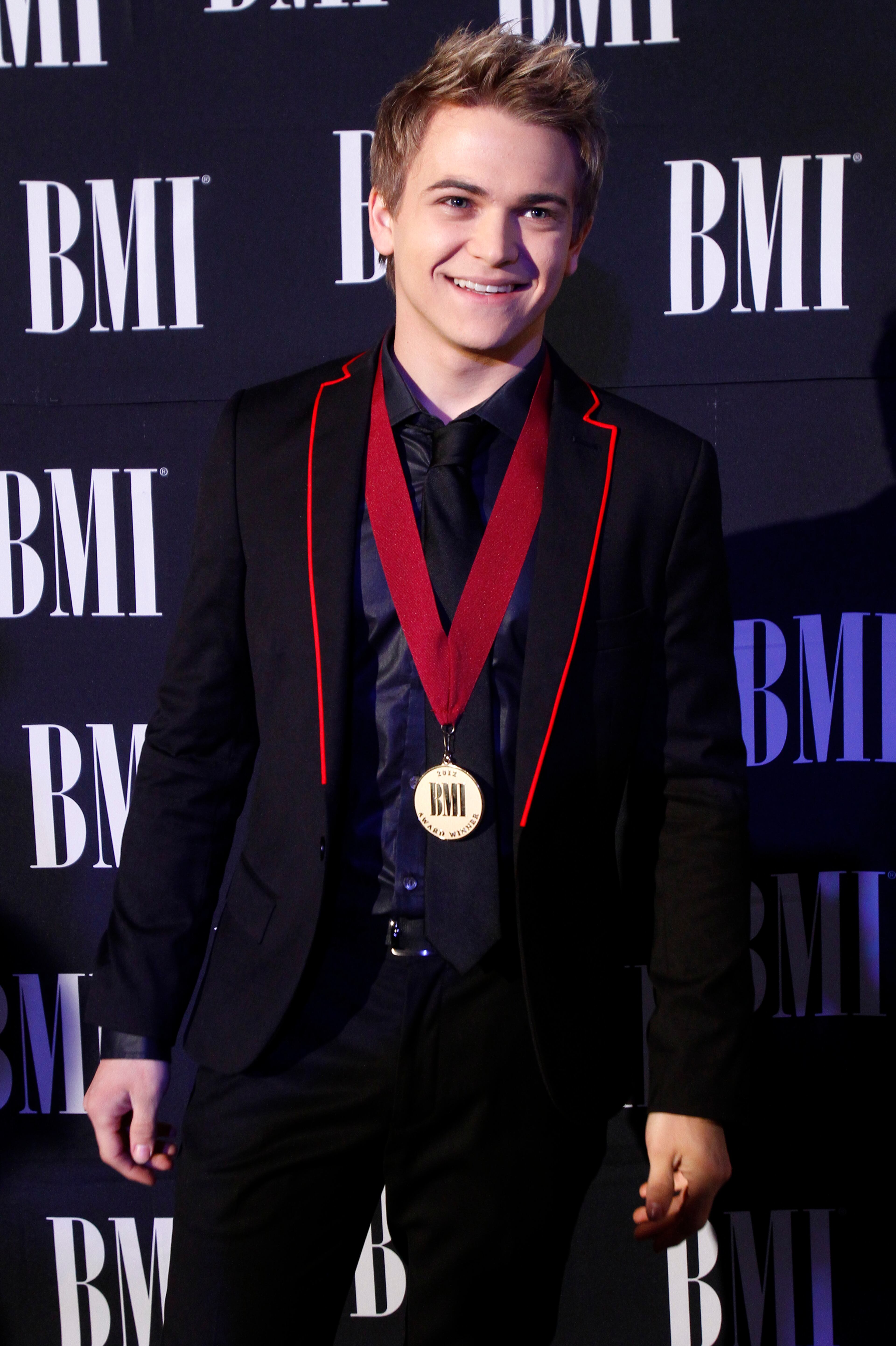 Hunter Hayes arrives at the 60th Annual BMI Country Awards.